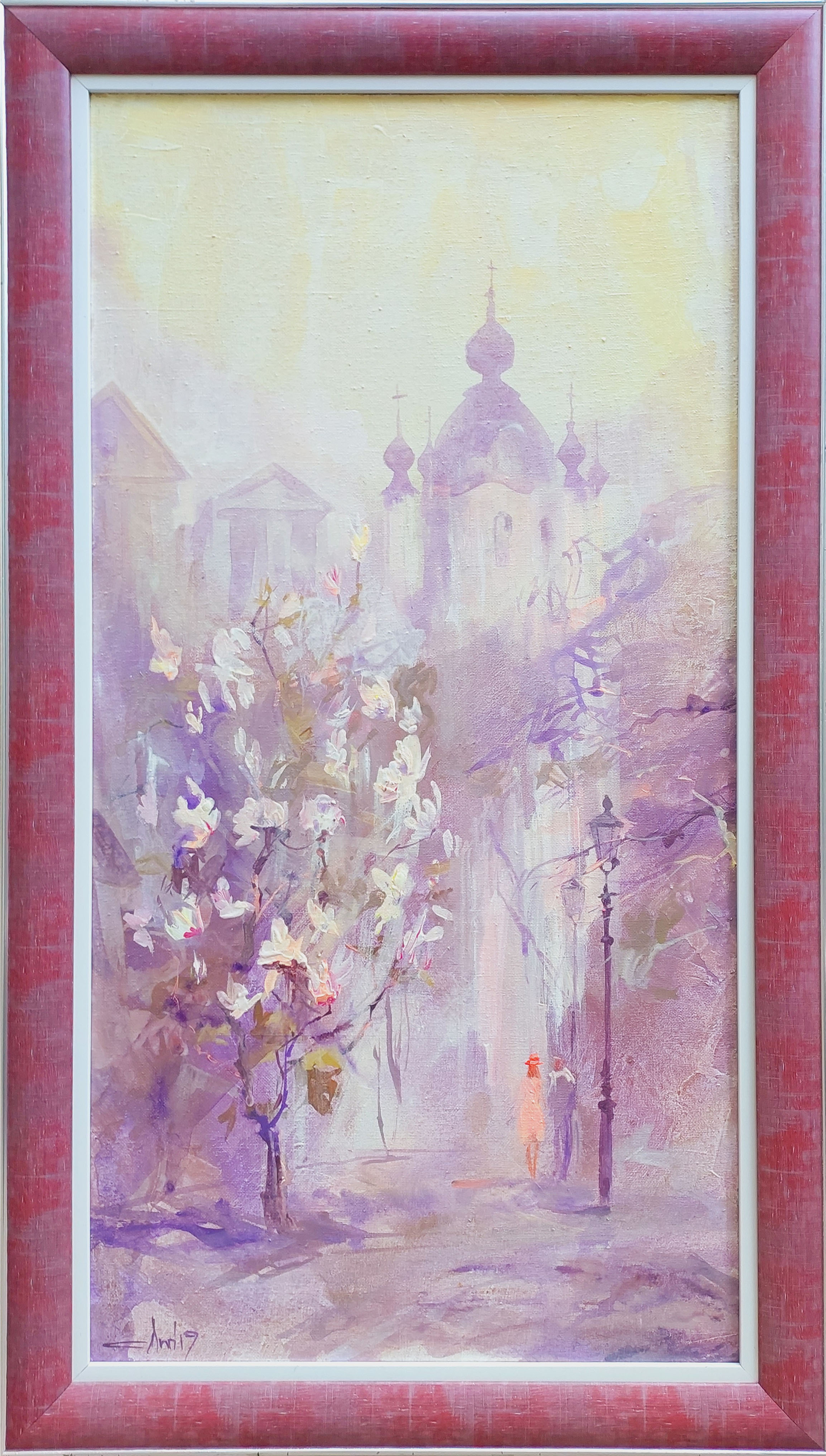 Kwitnąca magnolia w Kijowie &mdash; Siergiey Lipavskiy