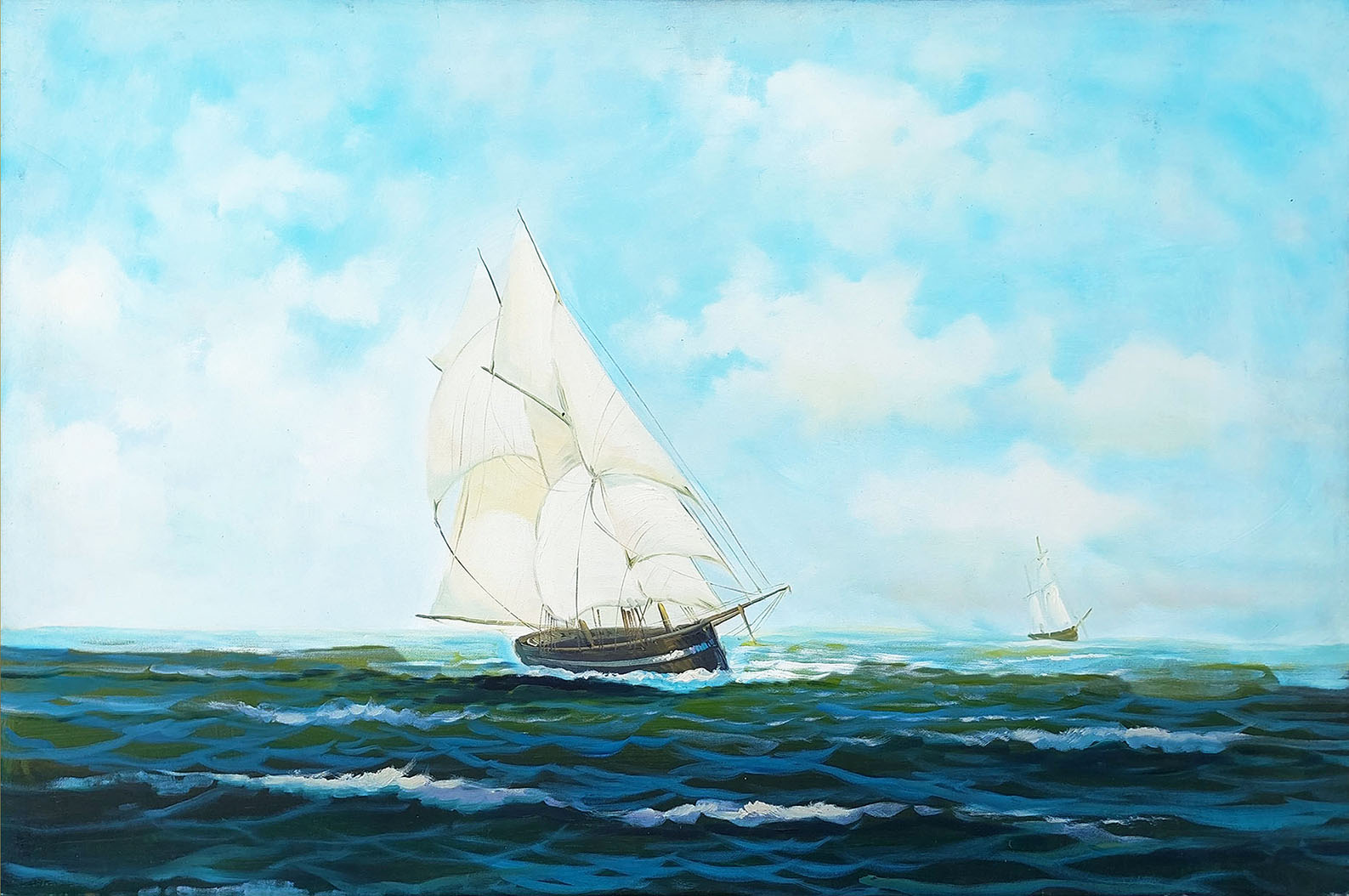 Fregata &mdash; Artysta nieznany