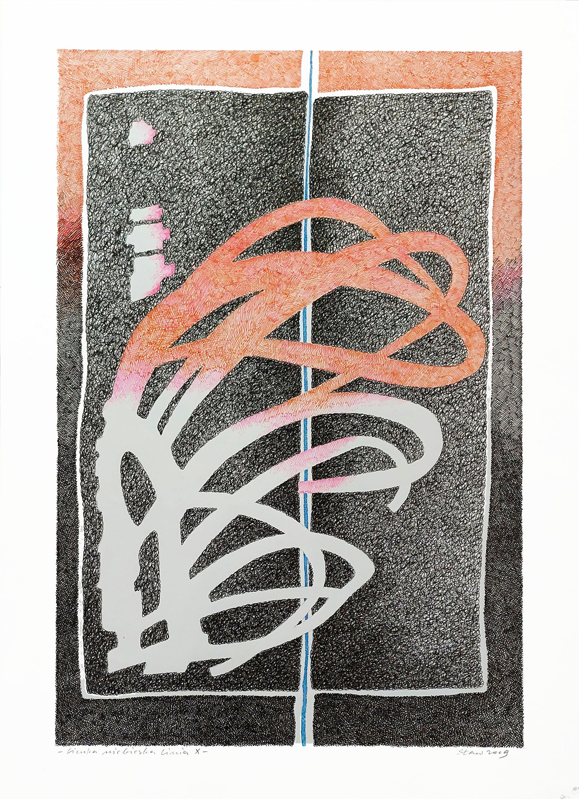 Cienka niebieska linia X &mdash; Stefan Sławiński