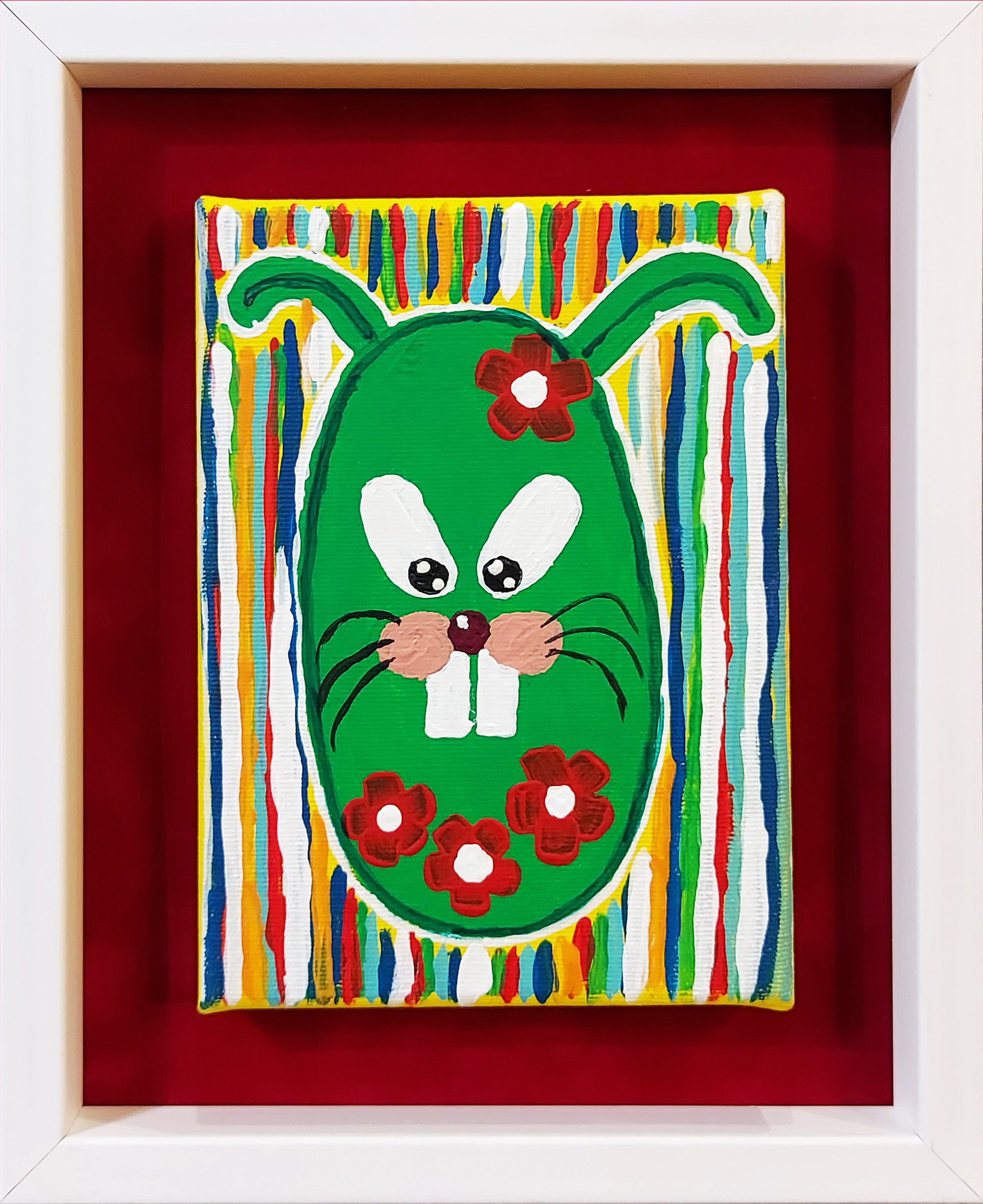 Jajkozając  (w ramie 22 x 26 cm) &mdash; Hubert Daniel Gąsiński 