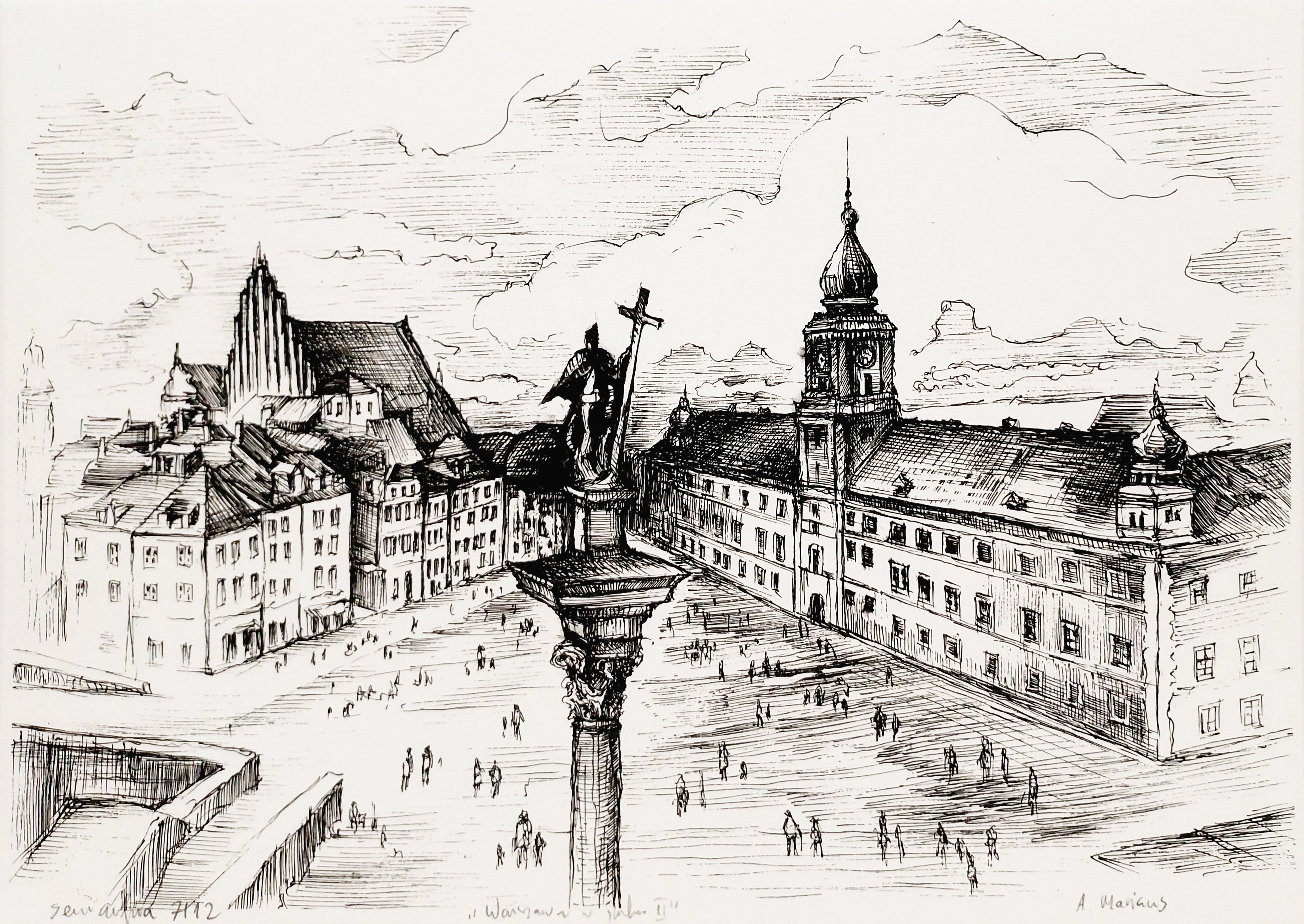 Warszawa w grafice II - 1 (edycja 7/12) &mdash; Andrzej Masianis