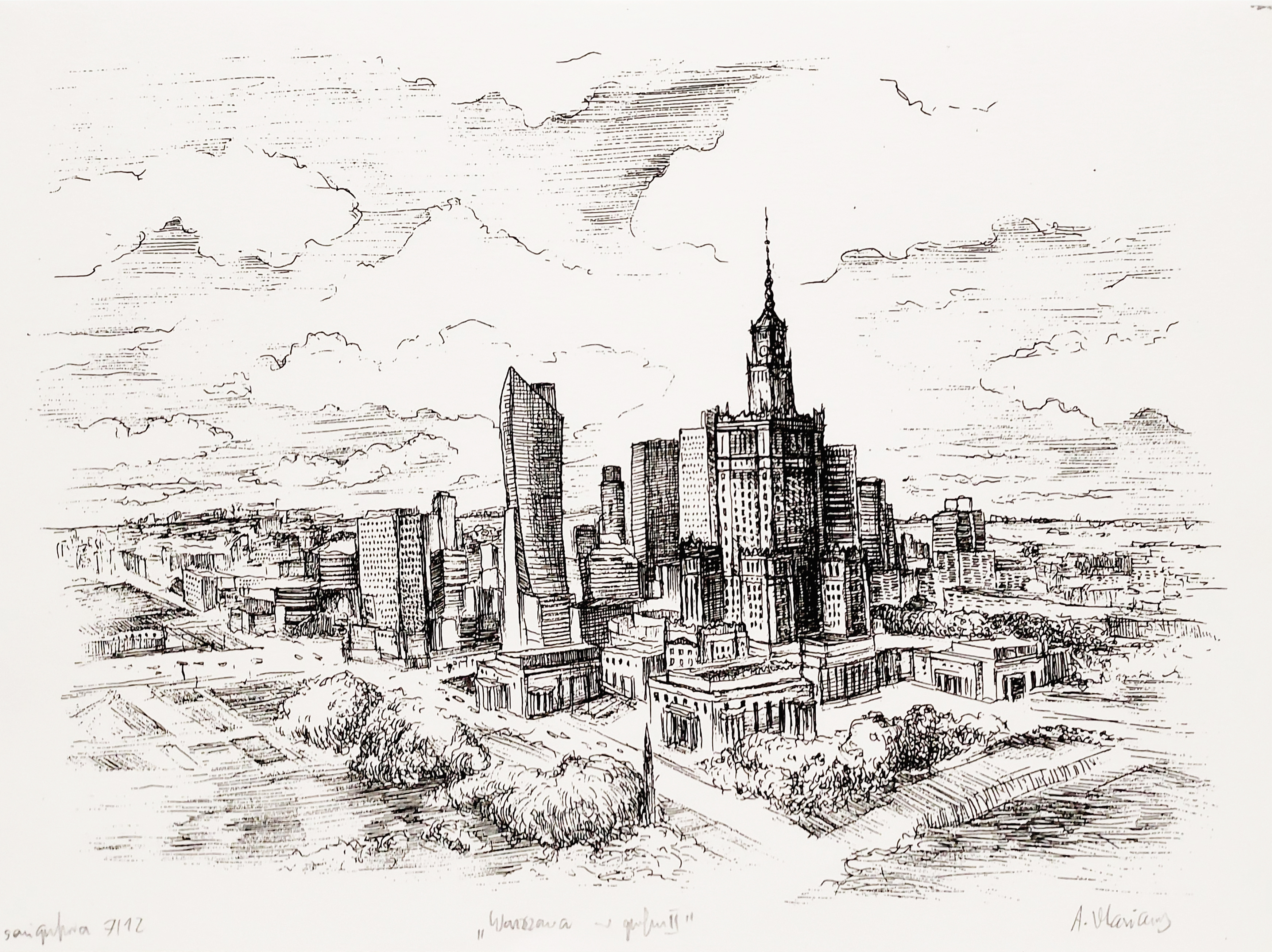 Warszawa w grafice II - 3 (edycja 4/12) &mdash; Andrzej Masianis