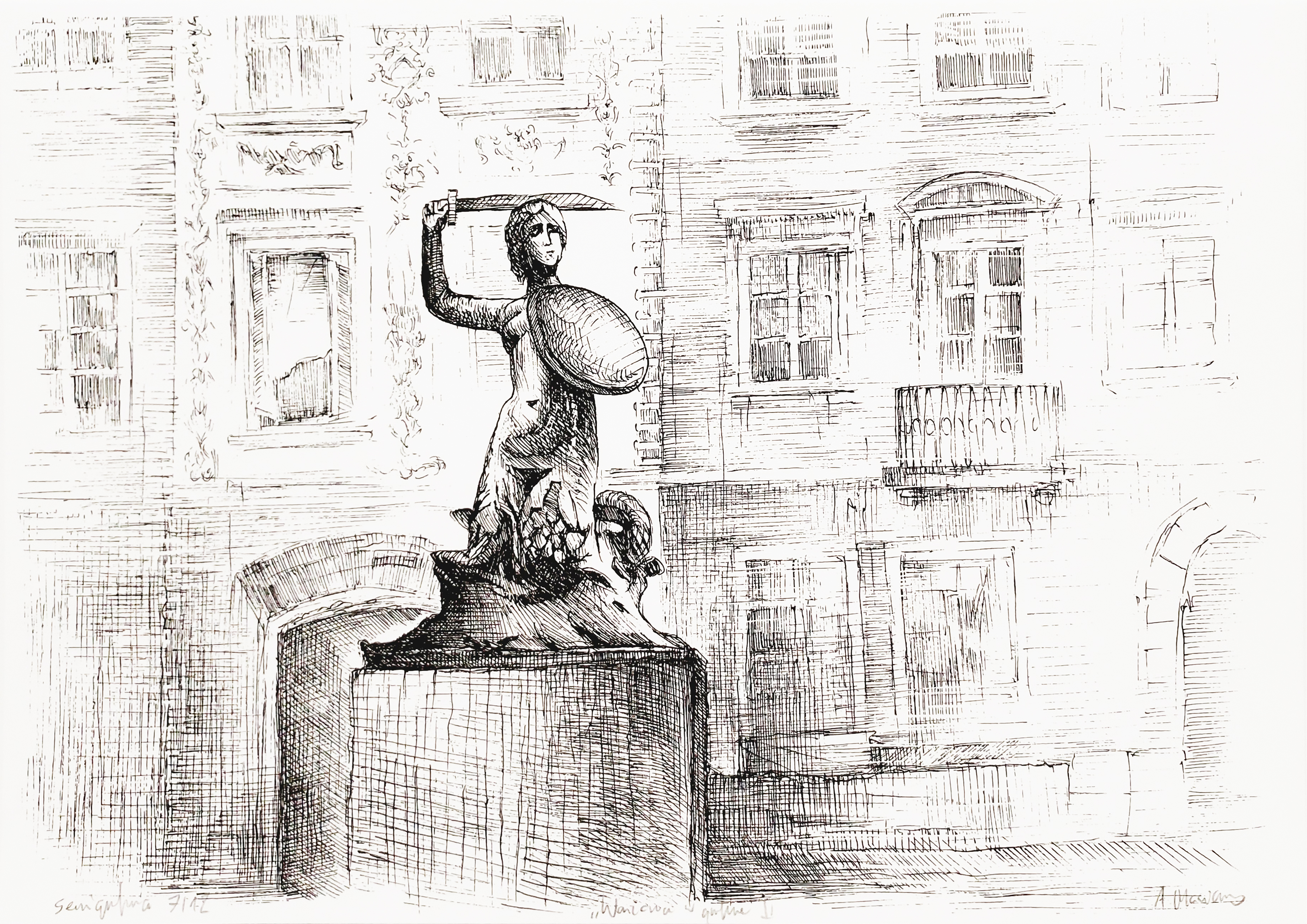 Warszawa w grafice II - 4 (edycja 4/12) &mdash; Andrzej Masianis