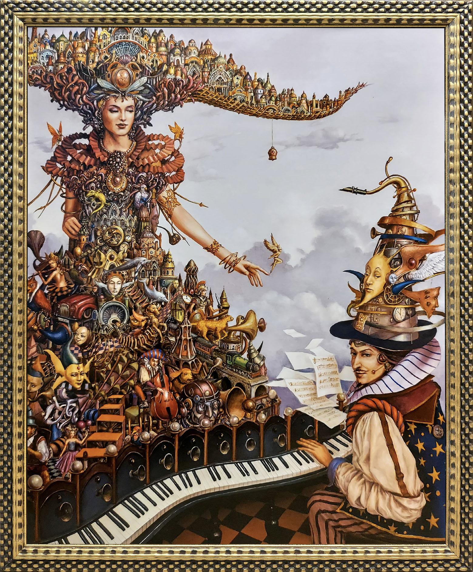 Utwór dla jej wysokości (rama 53 x 64.5 cm) &mdash; Tomasz Sętowski