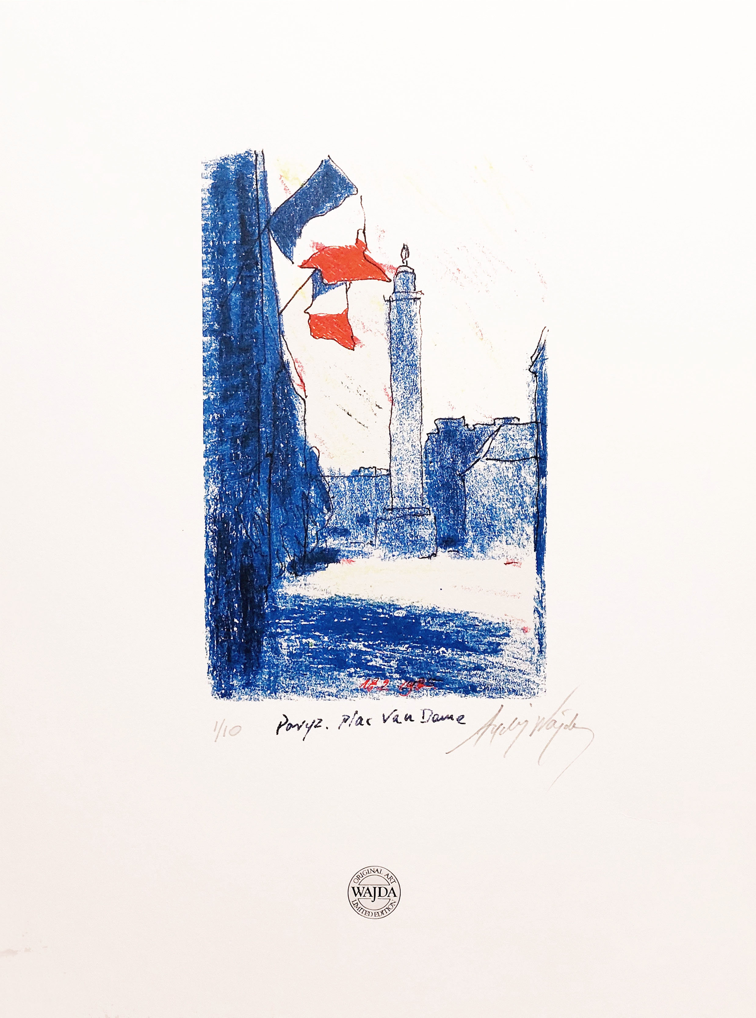 Plac Vendôme, Paryż, 1985 (edycja 1/10) &mdash; Andrzej Wajda