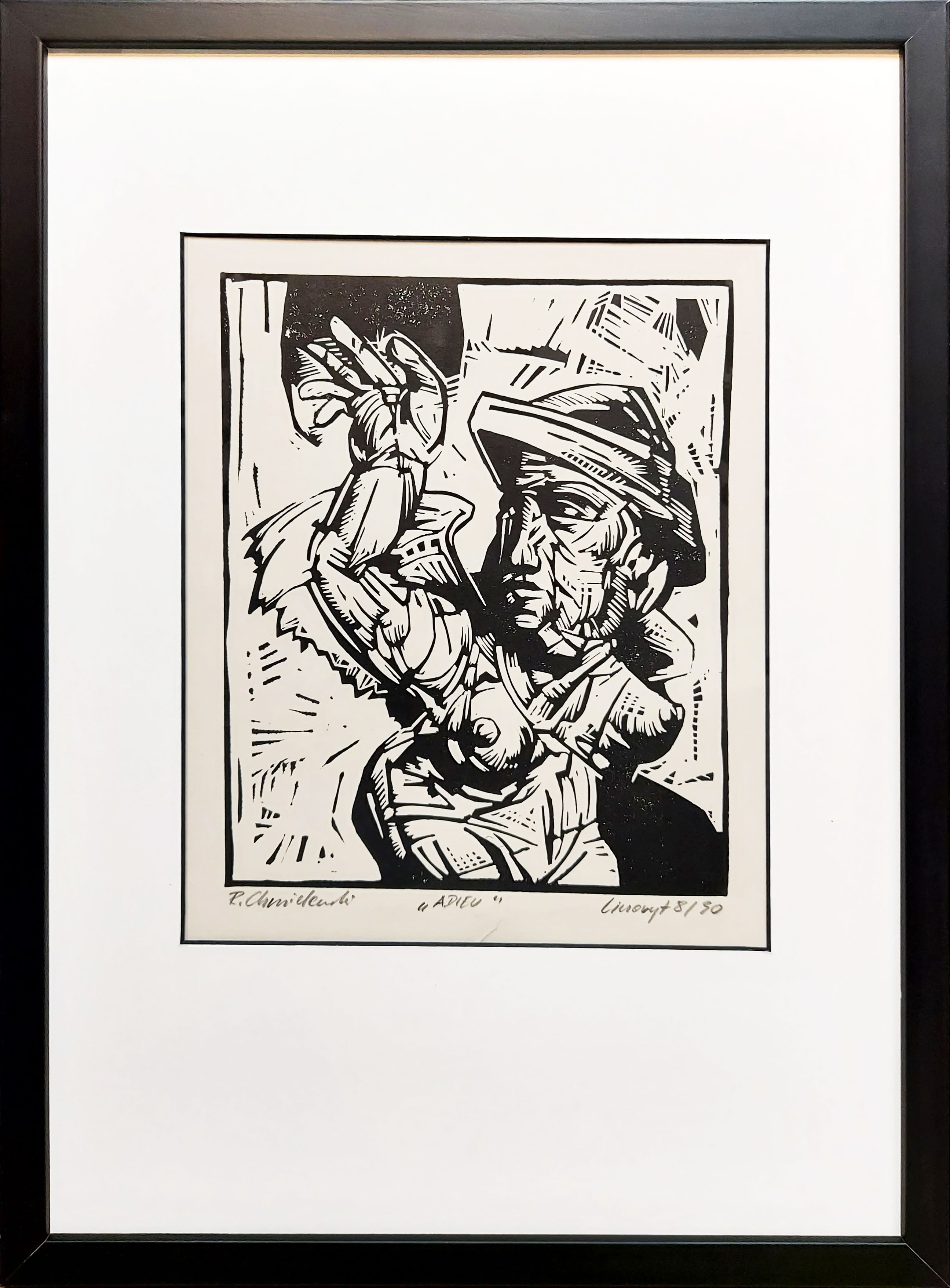 Adieu (edycja 8/30) (w ramie 31,5 x 44cm) &mdash; R. Chmielewski