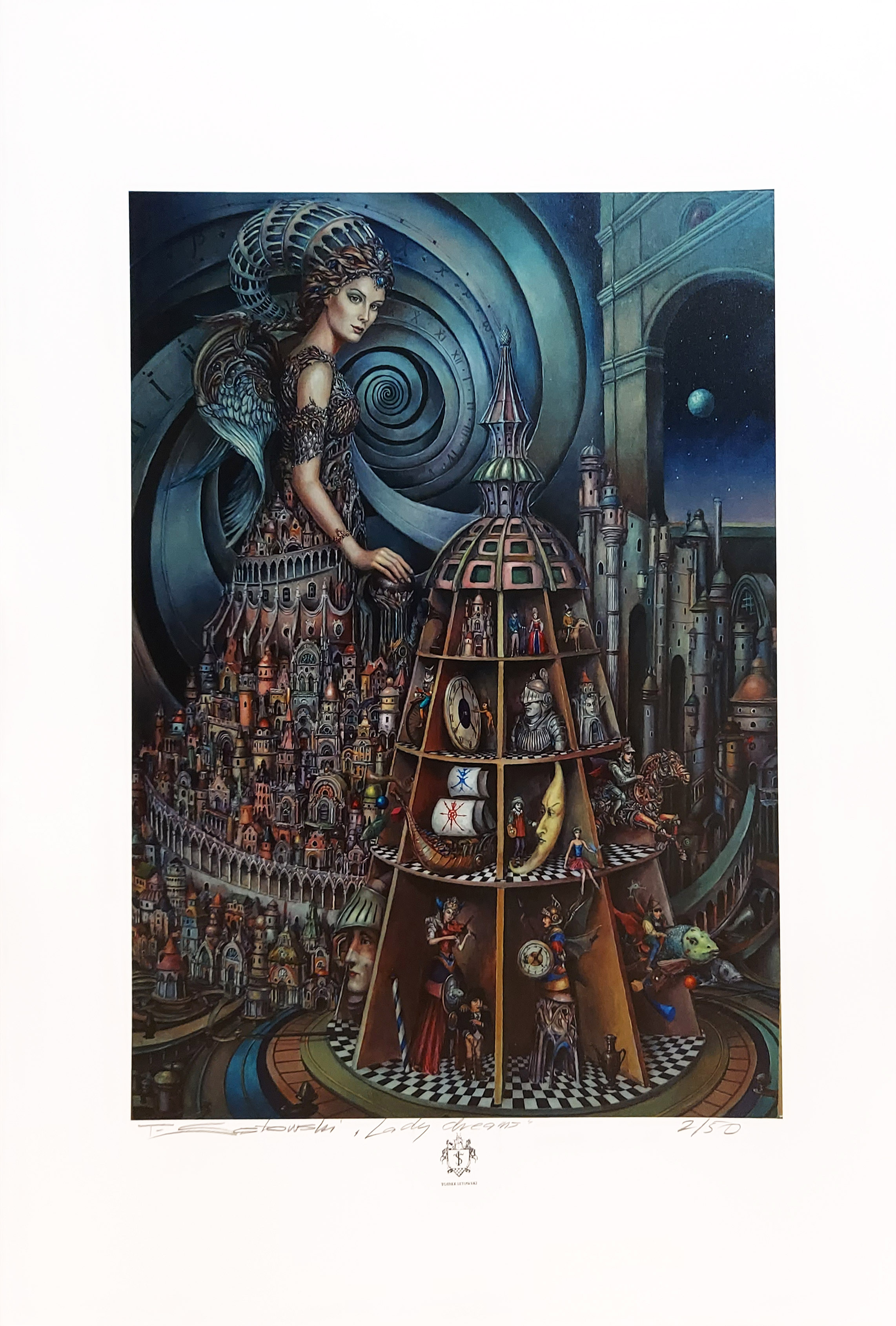 Lady dreams (arkusz: 70 x 100 cm) &mdash; Tomasz Sętowski