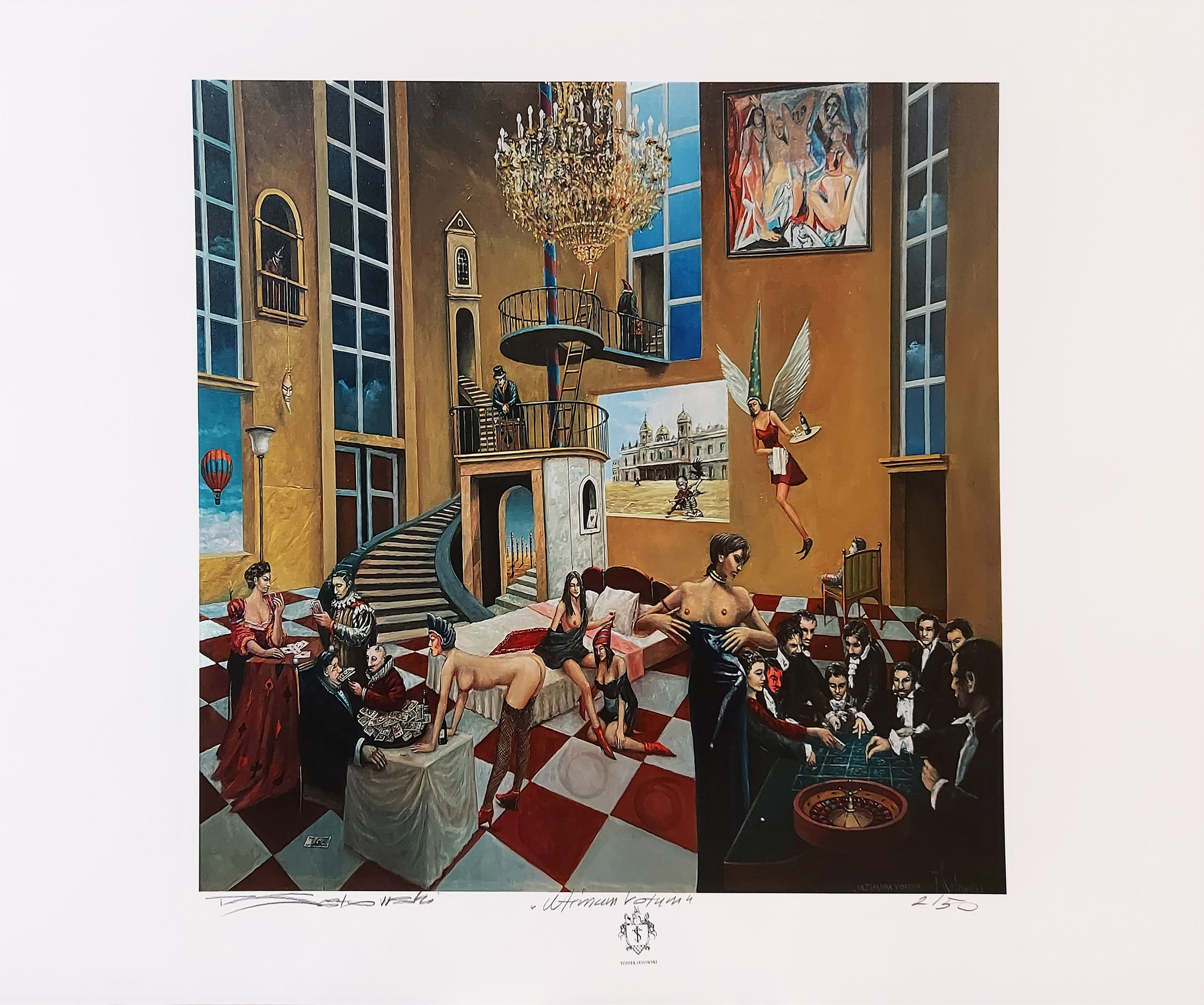 Ultimum votum (arkusz: 100 x 70 cm) &mdash; Tomasz Sętowski