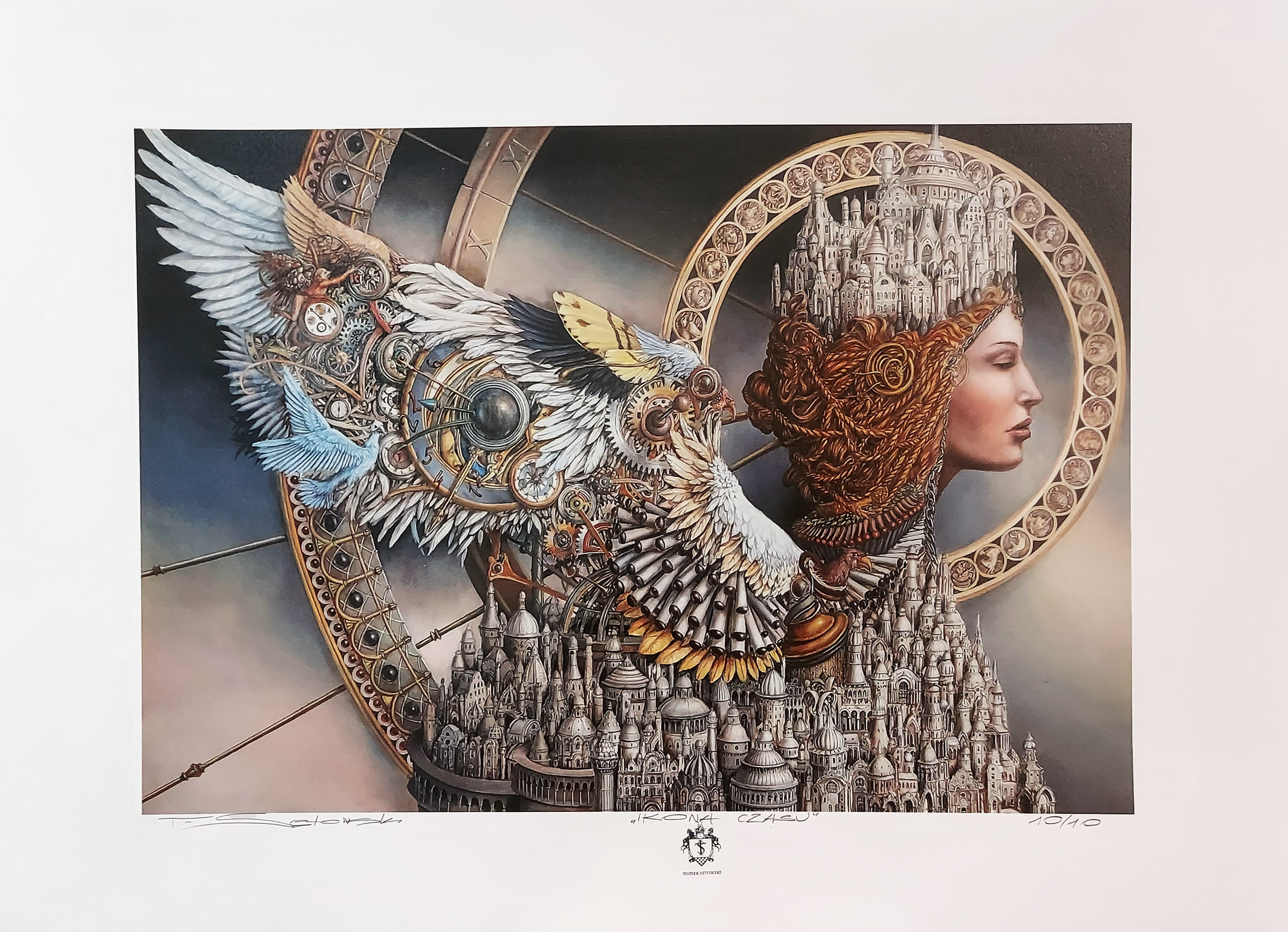 Ikona Czasu (arkusz: 100 x 70 cm) &mdash; Tomasz Sętowski