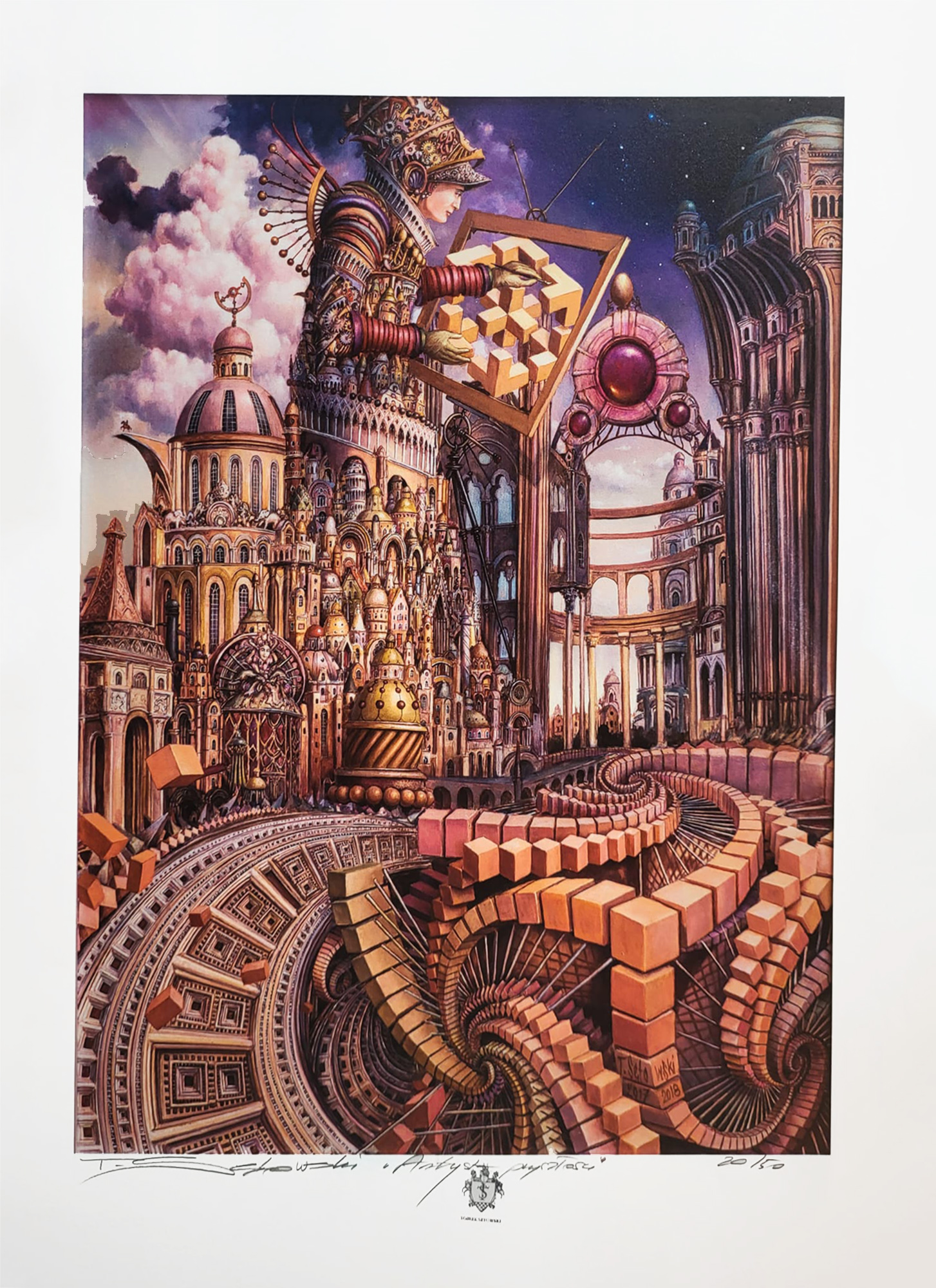Artysta przyszłości (arkusz: 70 x 100 cm)  &mdash; Tomasz Sętowski