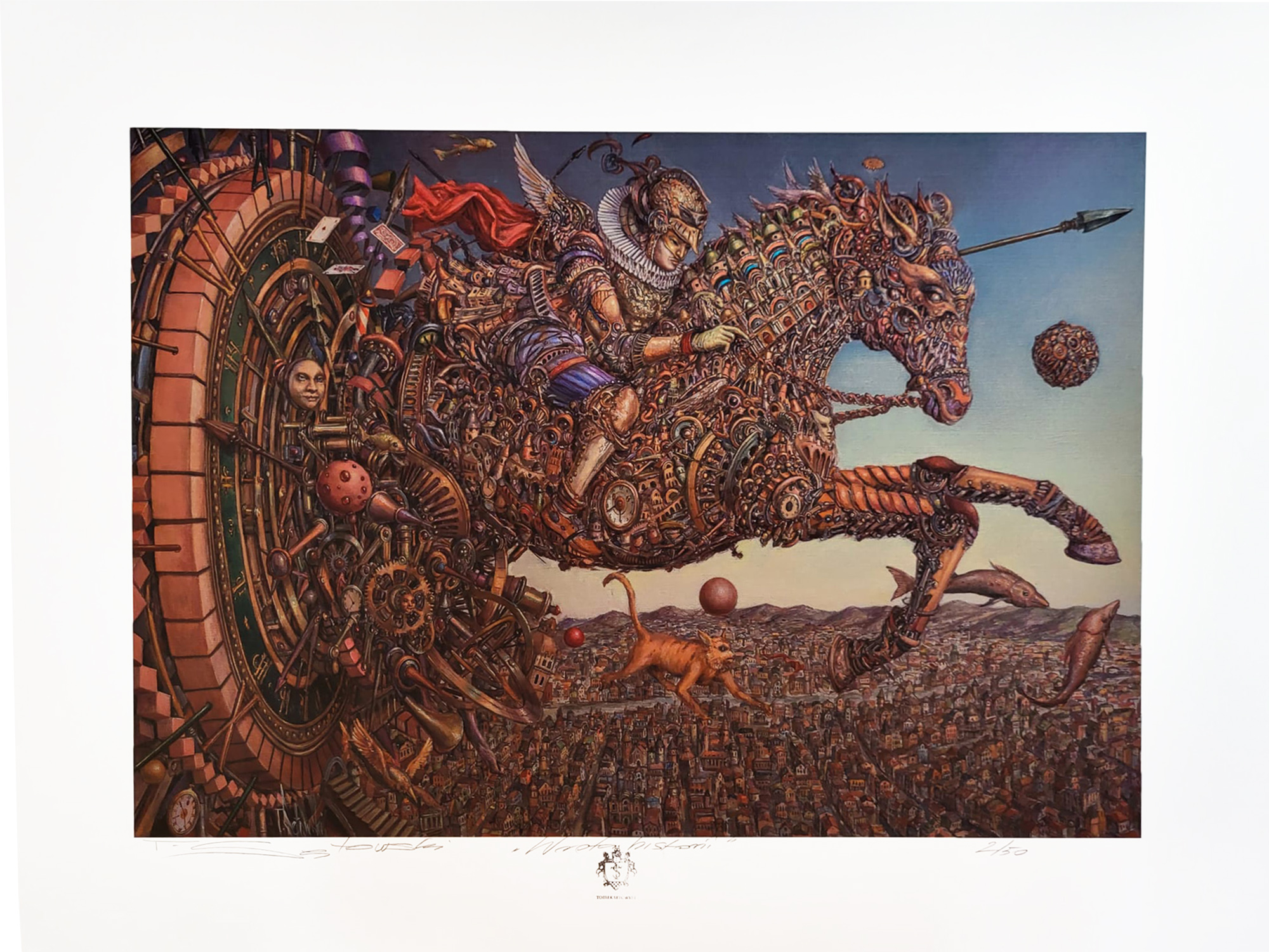 Wrota Historii (arkusz: 100 x 70 cm) &mdash; Tomasz Sętowski