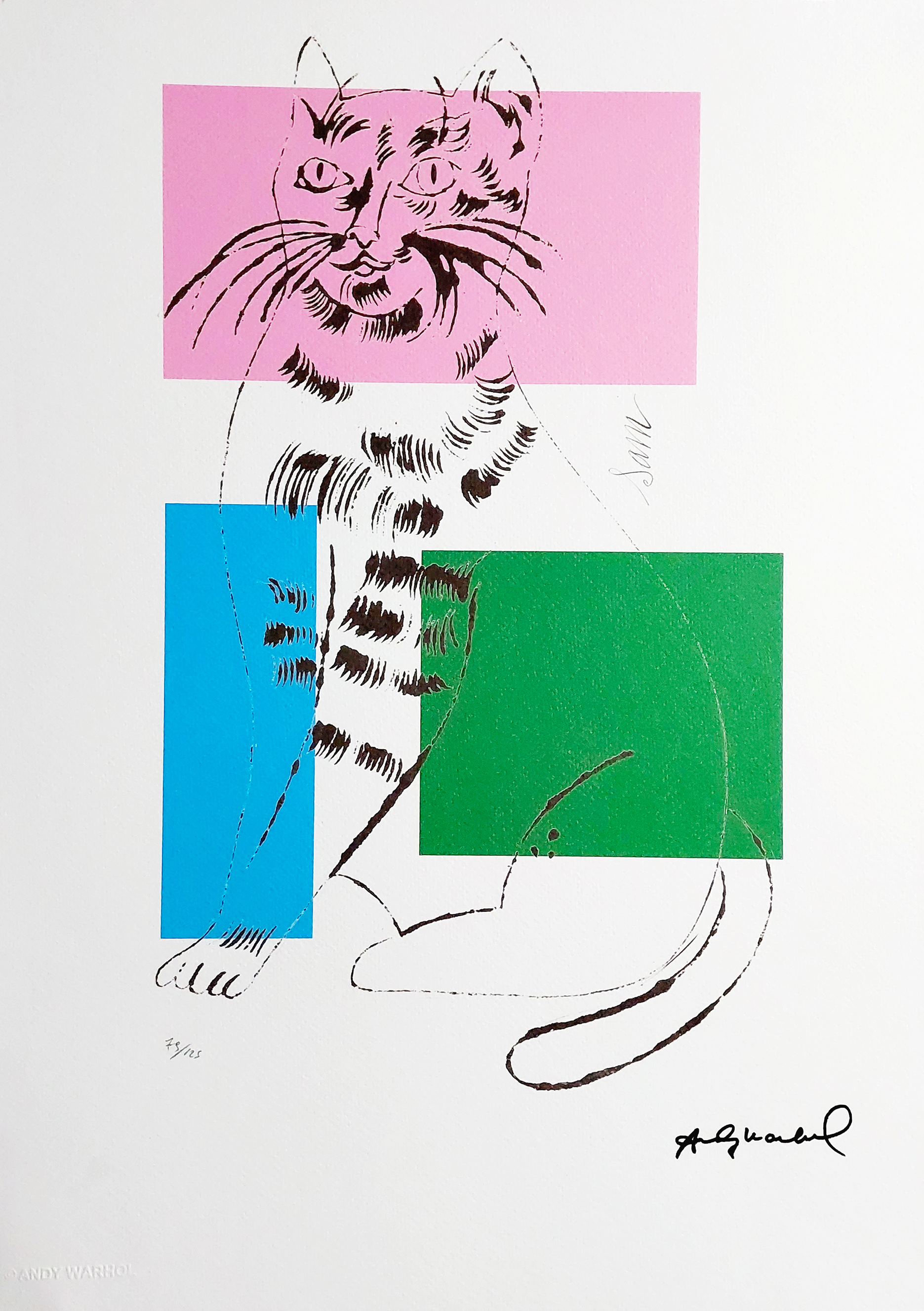 Sam (edycja 79/125) (arkusz: 35 x 50 cm) &mdash; Andy Warhol