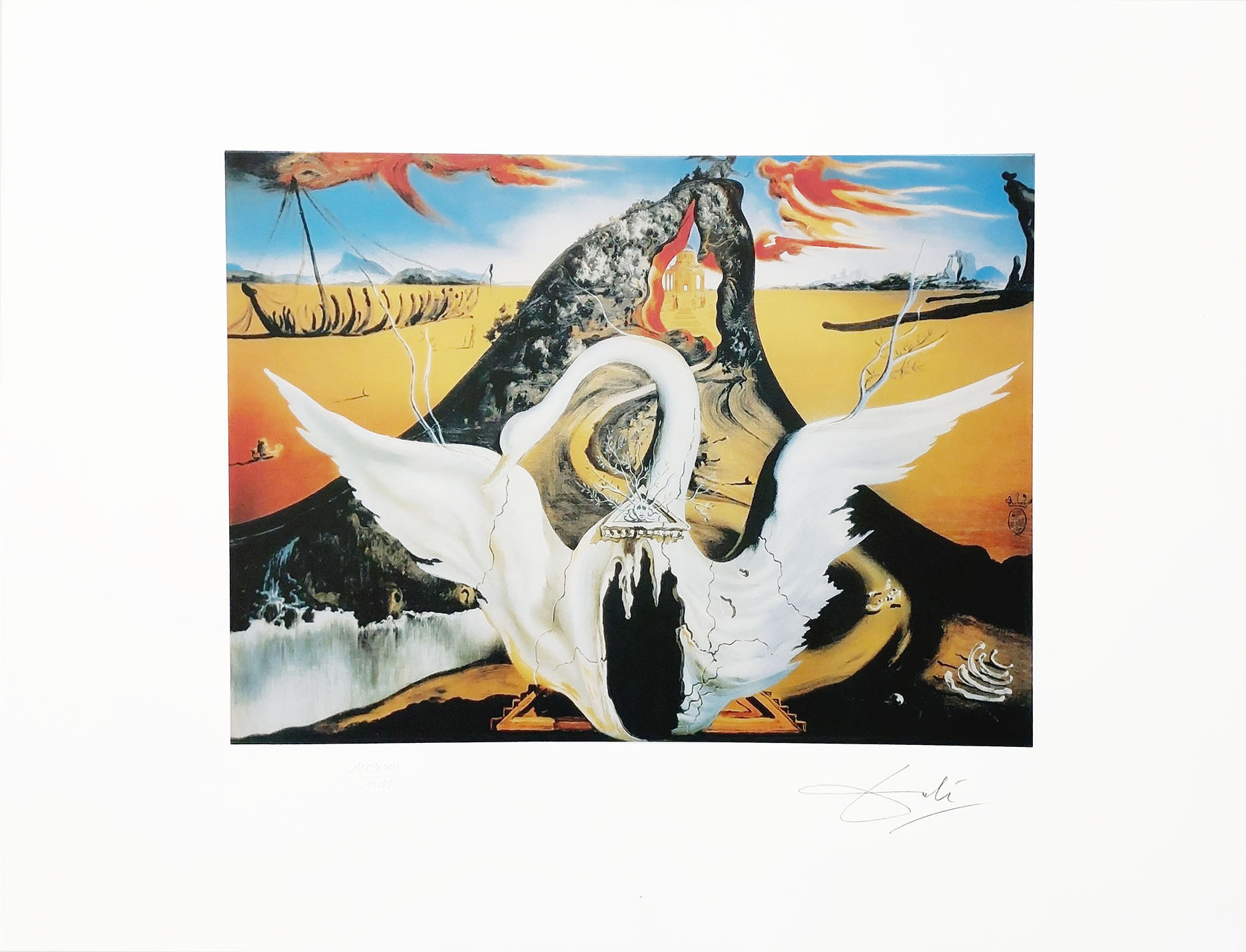 Bacchanale (edycja MCXXII/MM) (arkusz: 66 x 50 cm) &mdash; Salvador Dalí