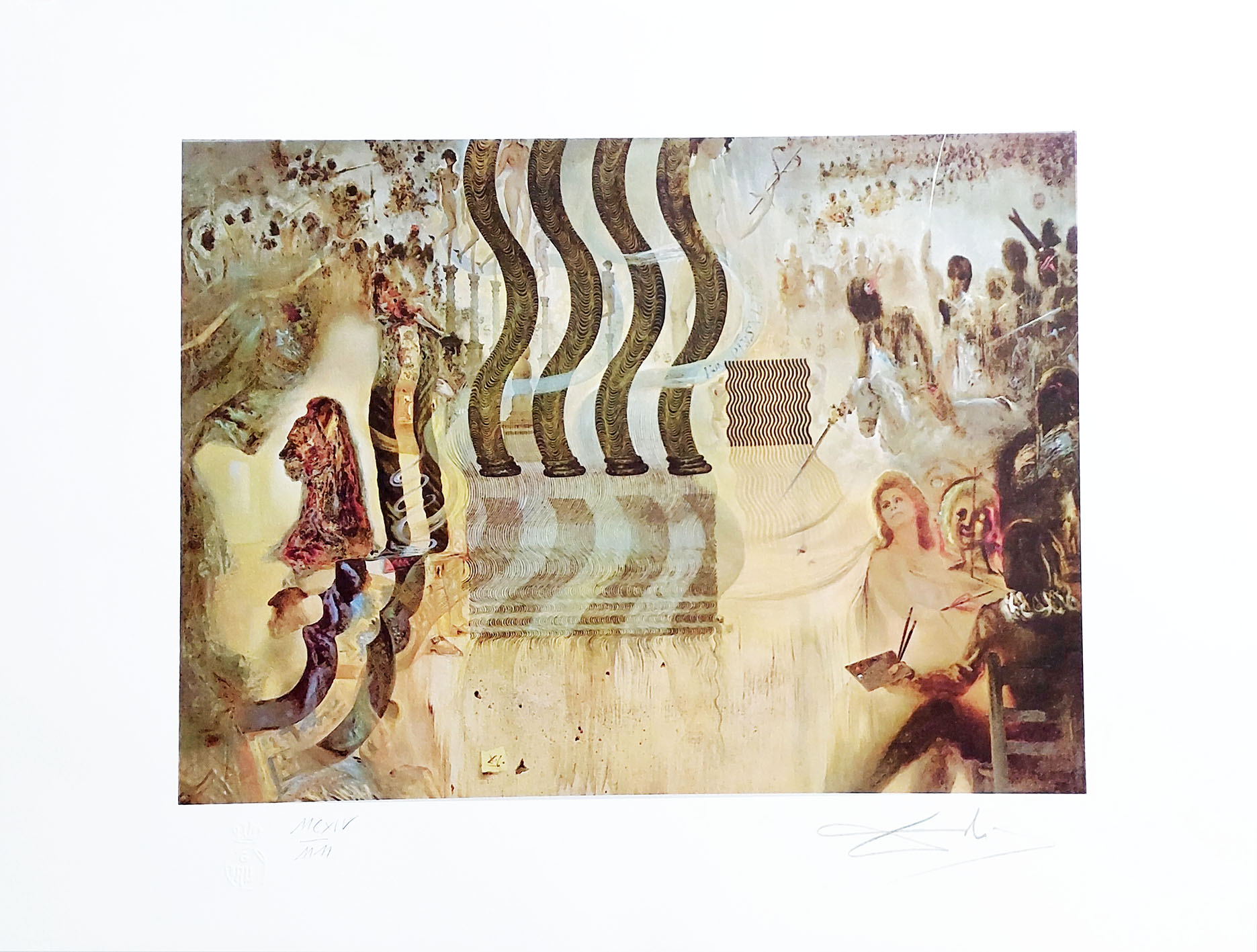 The Apotheosis Of The Dollar (ed. MCXIV/MM)(ark.: 66x50cm) &mdash; Salvador Dalí