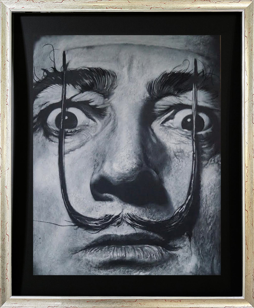 Portret Salvadora Dalí  (w ramie: 69 x 85 cm) &mdash; Marcus Von May