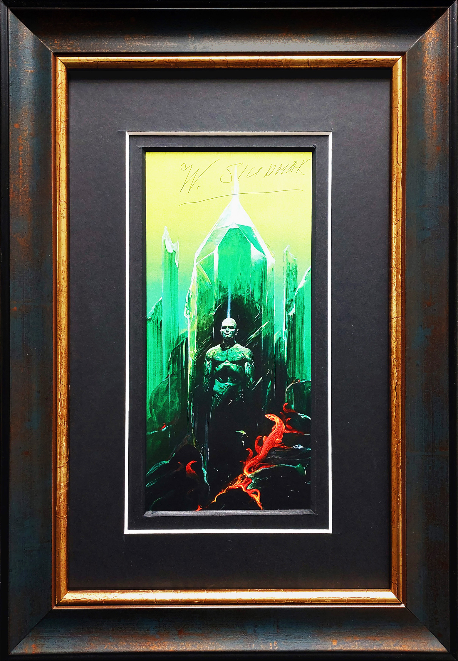 Vestige du Passé (sygn. autorska) (rama: 25 x 35 cm) &mdash; Wojciech Siudmak