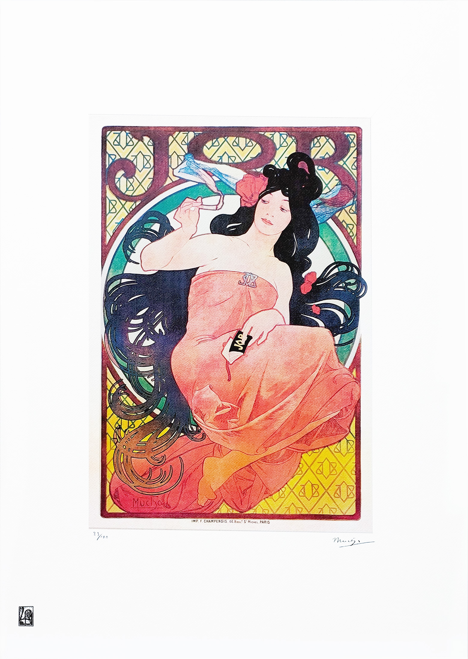 JOB (ed.83/100)(arkusz: 50x70 cm) &mdash; Alfons Mucha