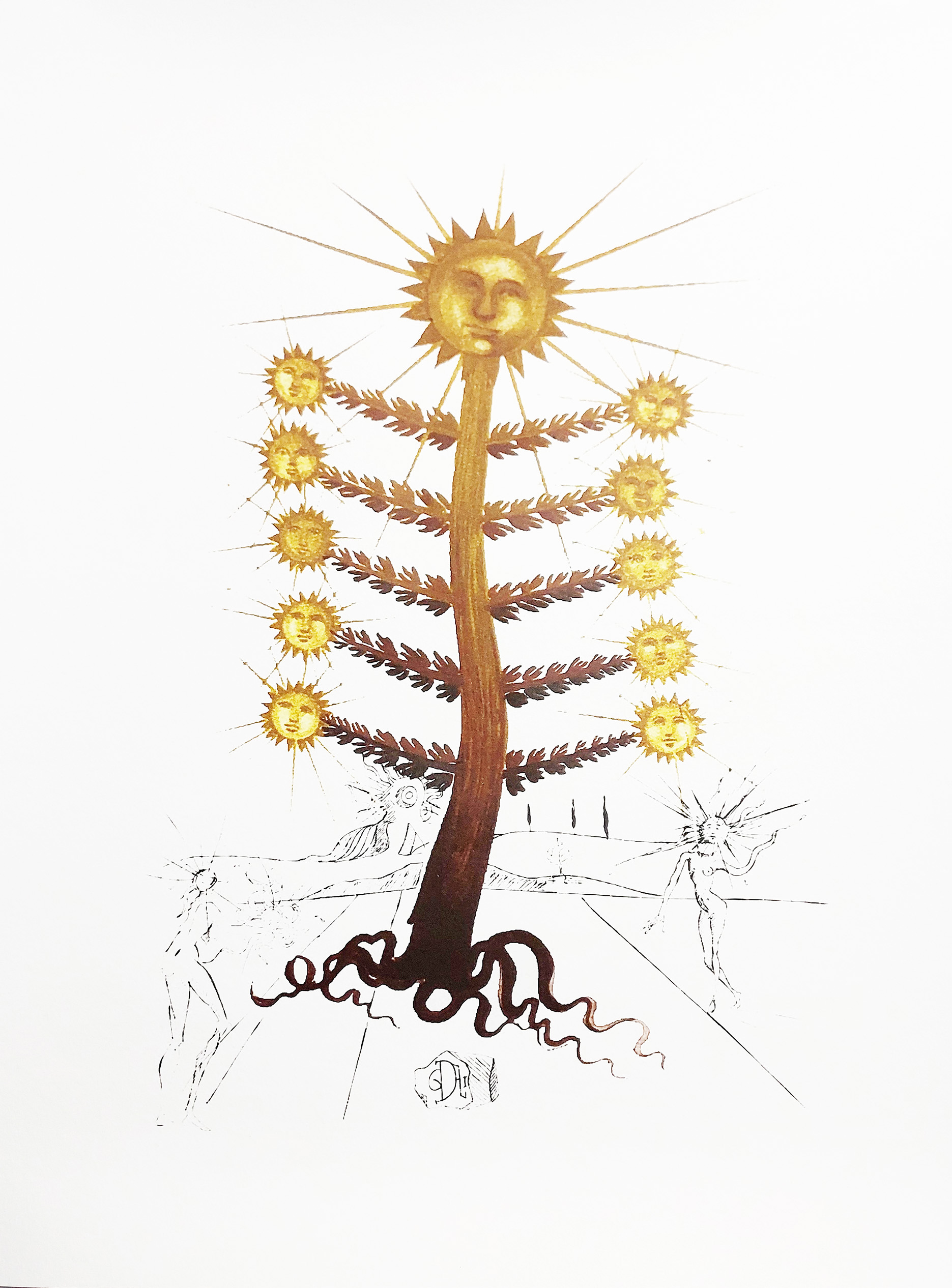 Flordali: Helianthus Solifer (Sun) &mdash; Salvador Dalí