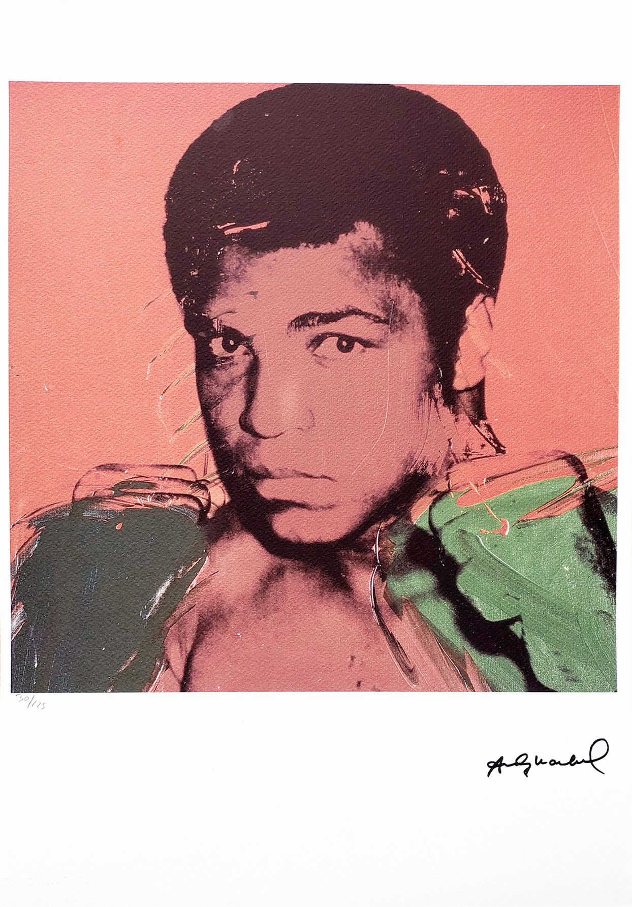 Muhammad Ali (ed.30/125)(arkusz: 35 x 50 cm) &mdash; Andy Warhol