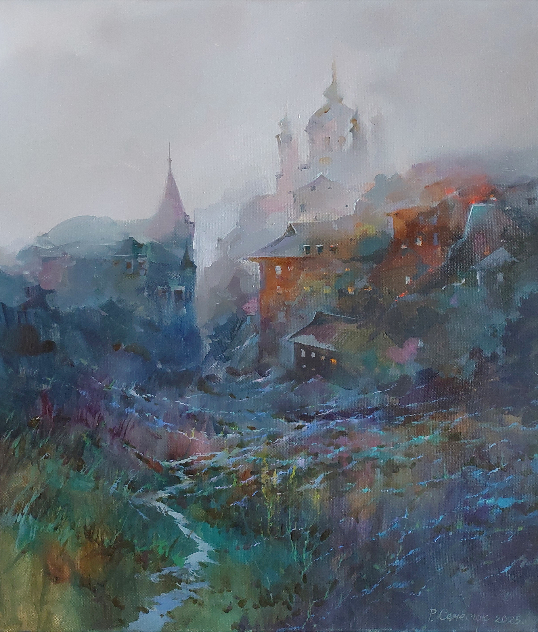 Wieczorny krajobraz &mdash; Roman Semesyuk