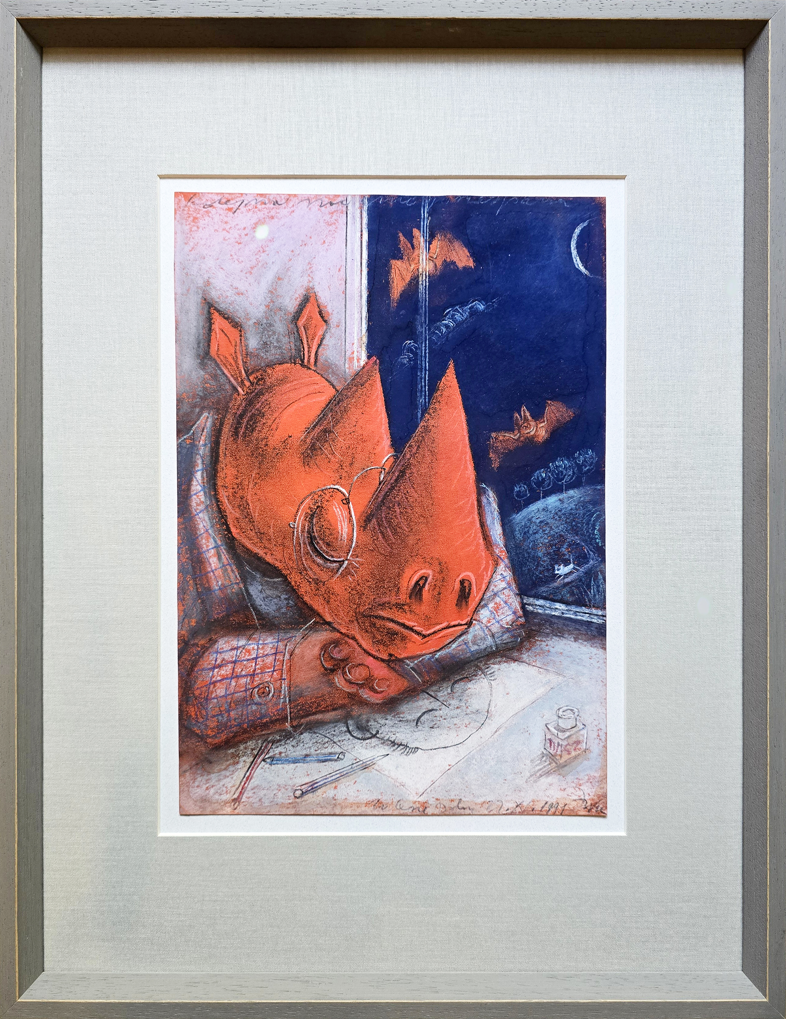 Blues nosorożca &mdash; Józef Wilkoń