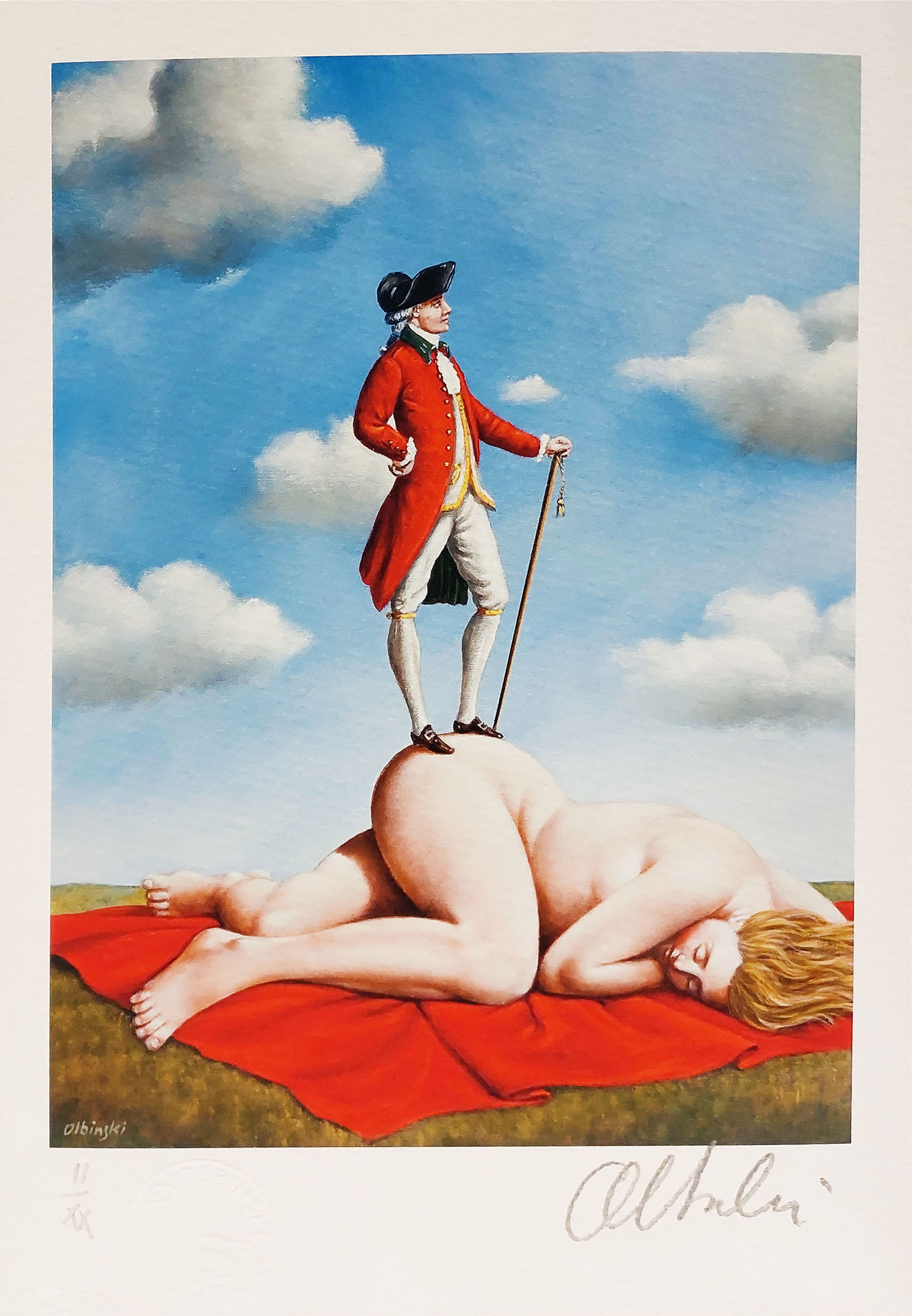 Casanova (II/XX) (ark.: 20 x 30 cm) &mdash; Rafał Olbiński