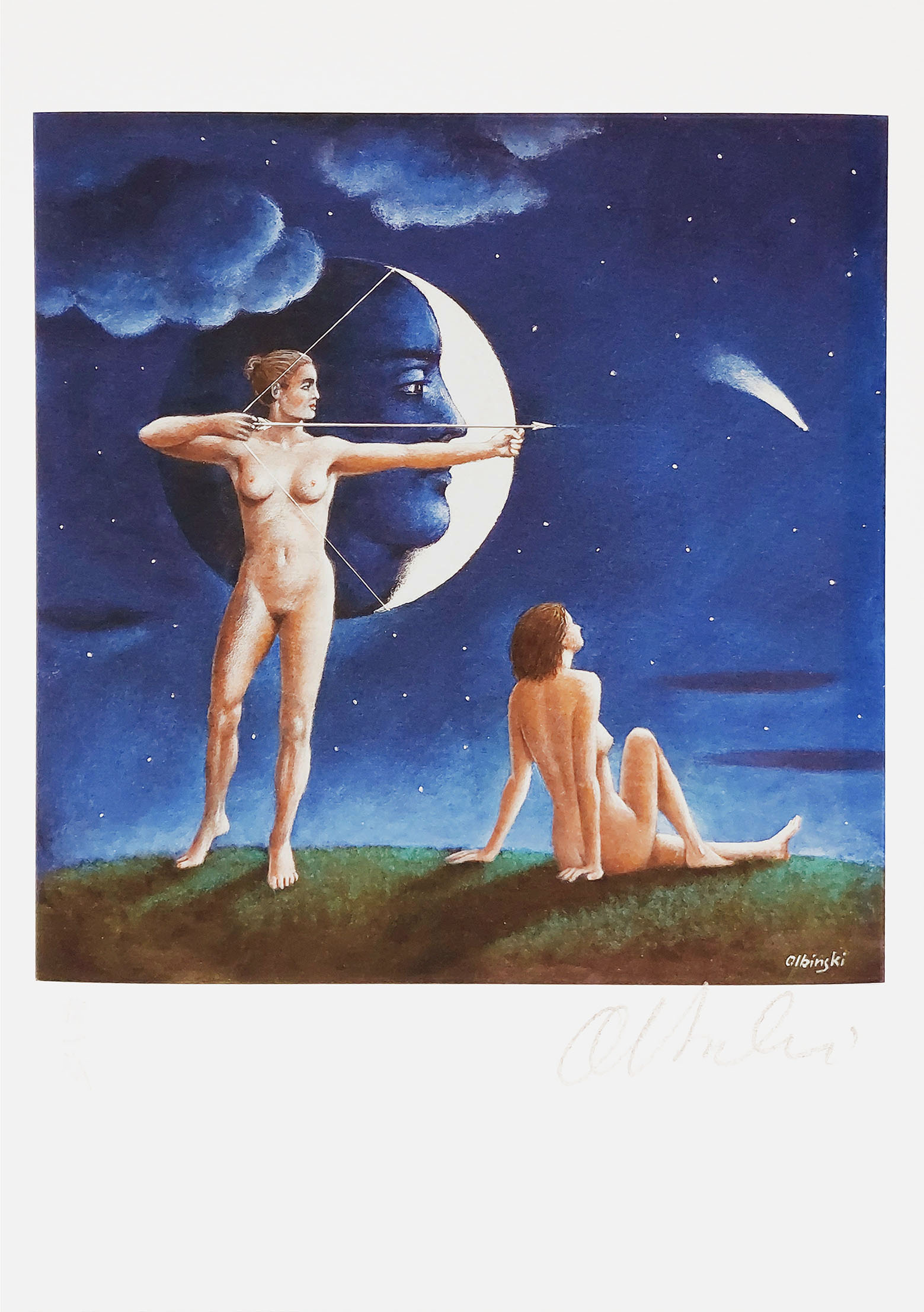 Bez tytułu (III/XX) (ark.: 20 x 30 cm) &mdash; Rafał Olbiński