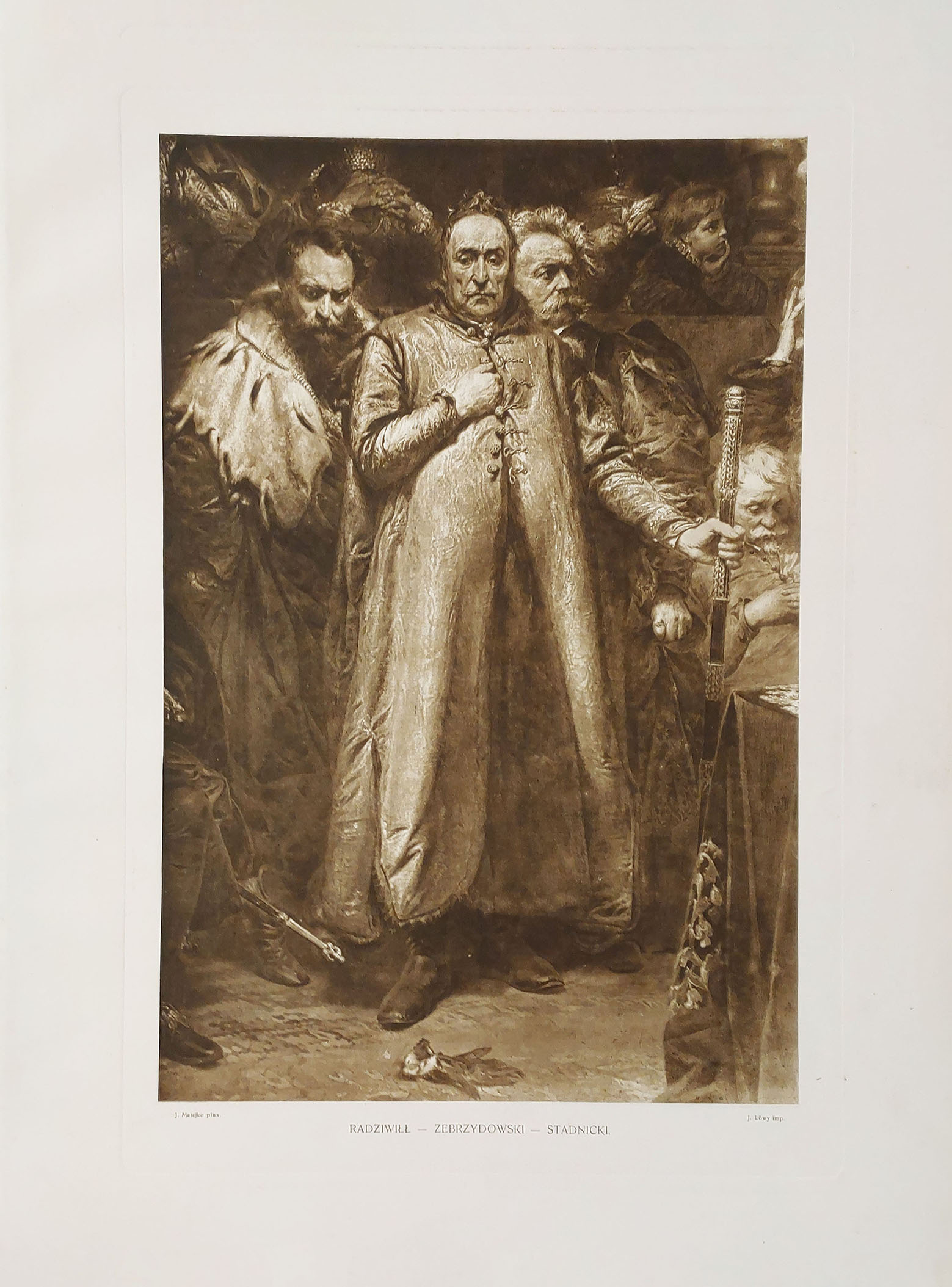 Radziwiłł - Zebrzydowski - Stadnicki &mdash; Jan Matejko