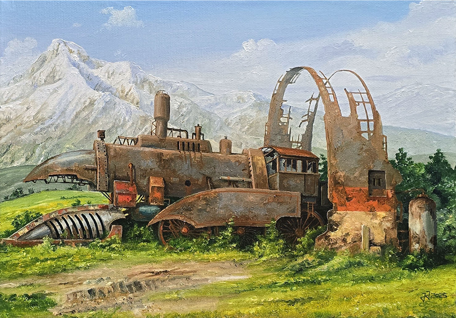 Porzucony parowóz &mdash; Jarosław Jaśnikowski