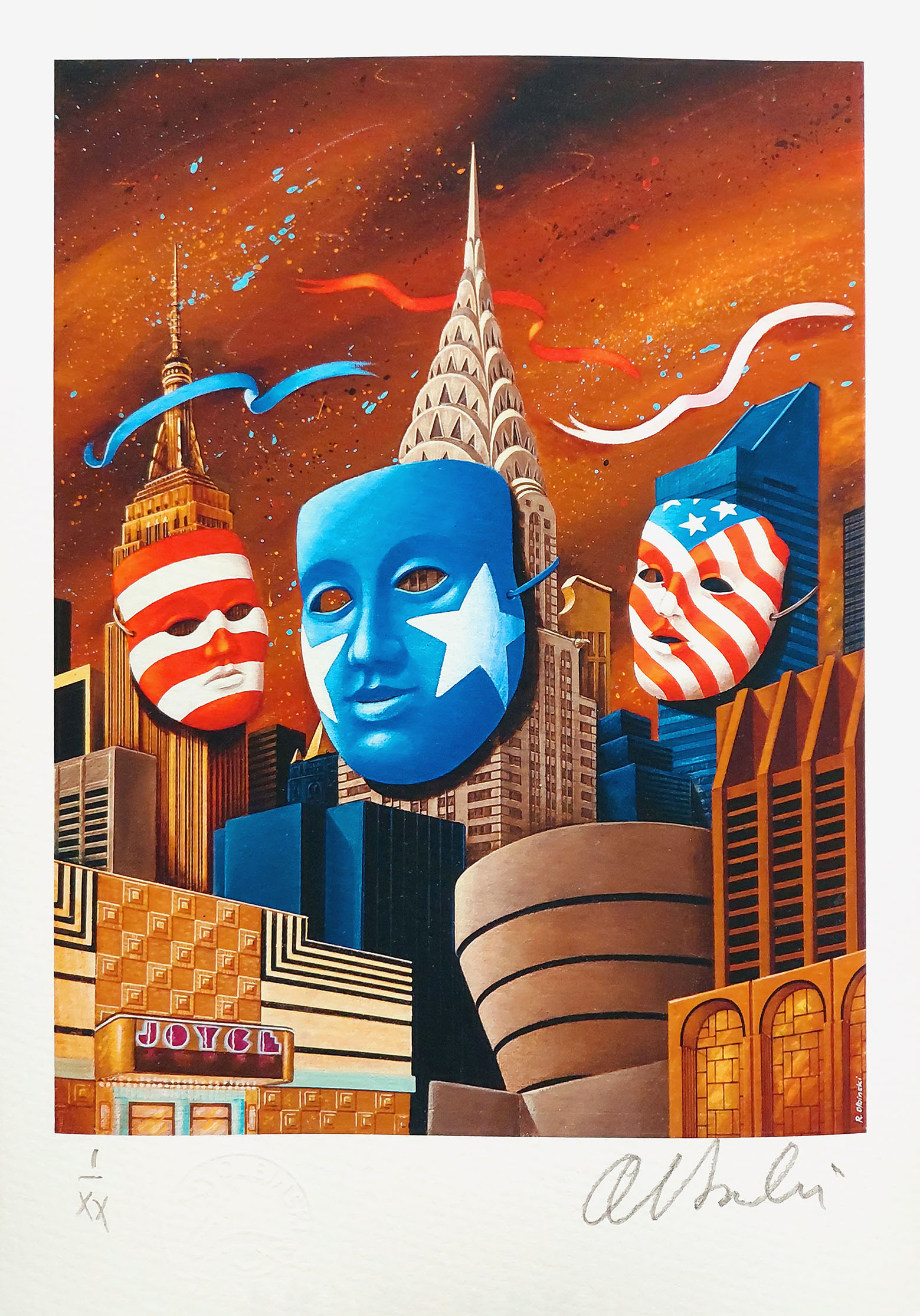 Joyce (ed. I/XX) &mdash; Rafał Olbiński