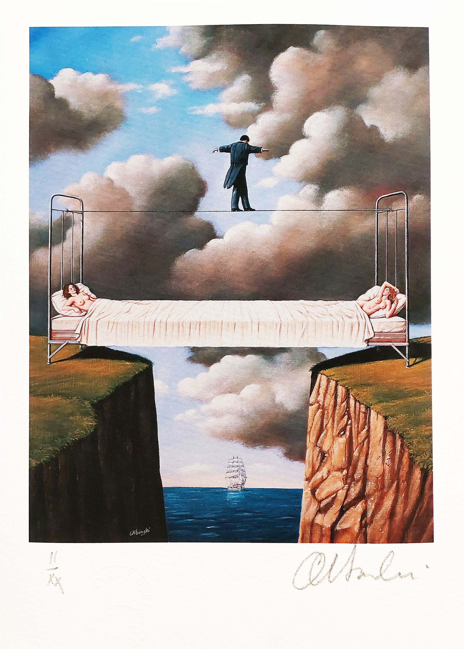 Powrót  Odyseusza (ed. II/XX) &mdash; Rafał Olbiński