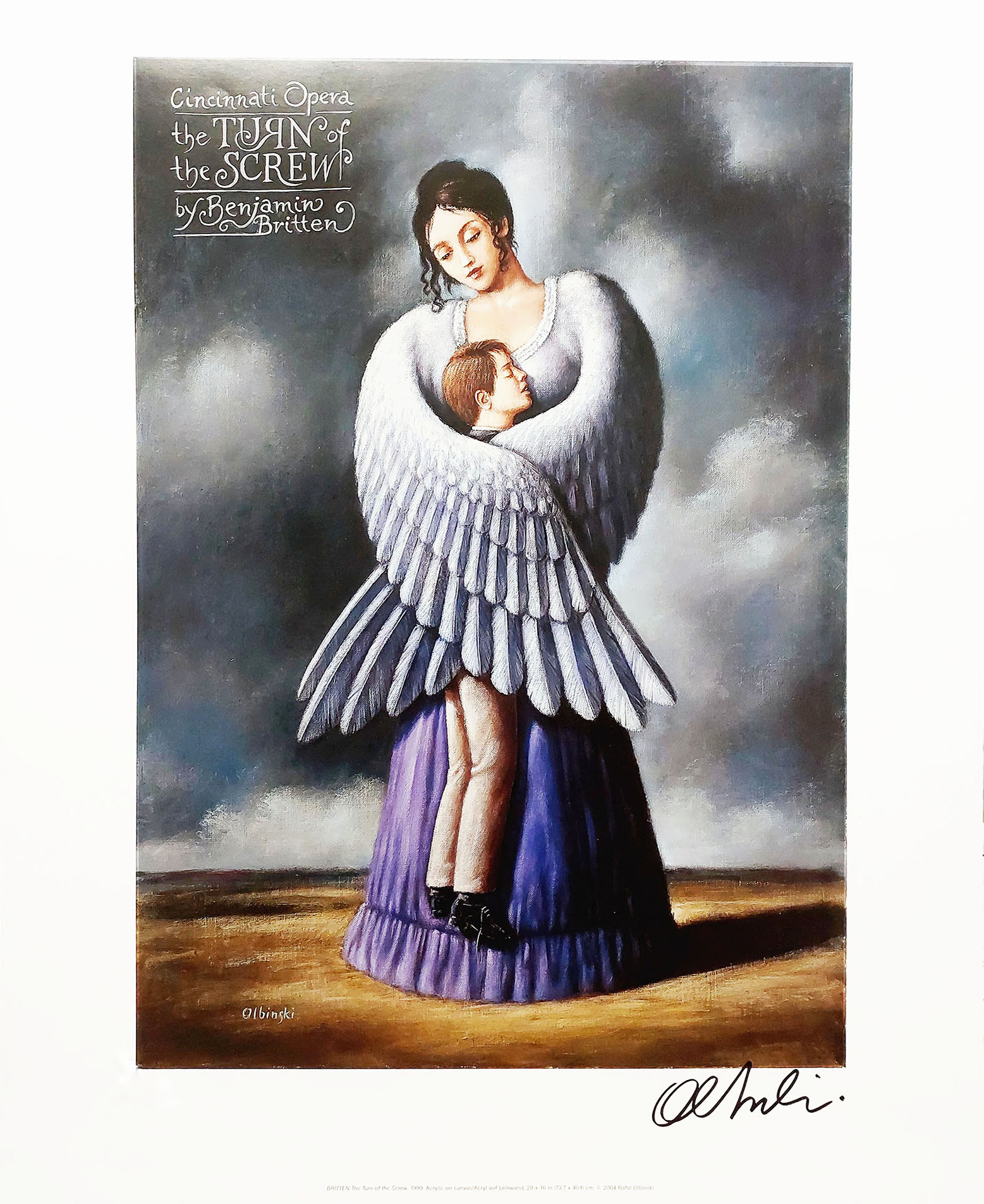 The Turn of the Screw (sygn. przez autora) &mdash; Rafał Olbiński