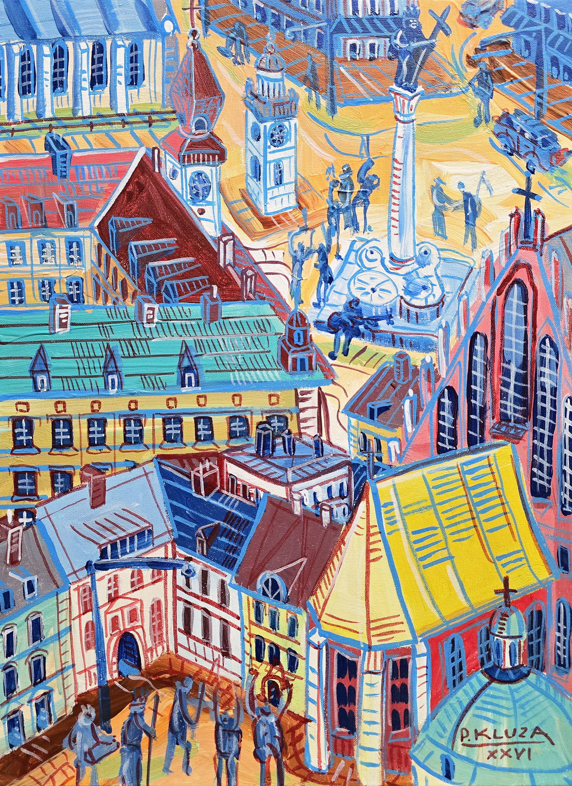 Bazylika i Plac Zamkowy w Warszawie &mdash; Paweł Kluza