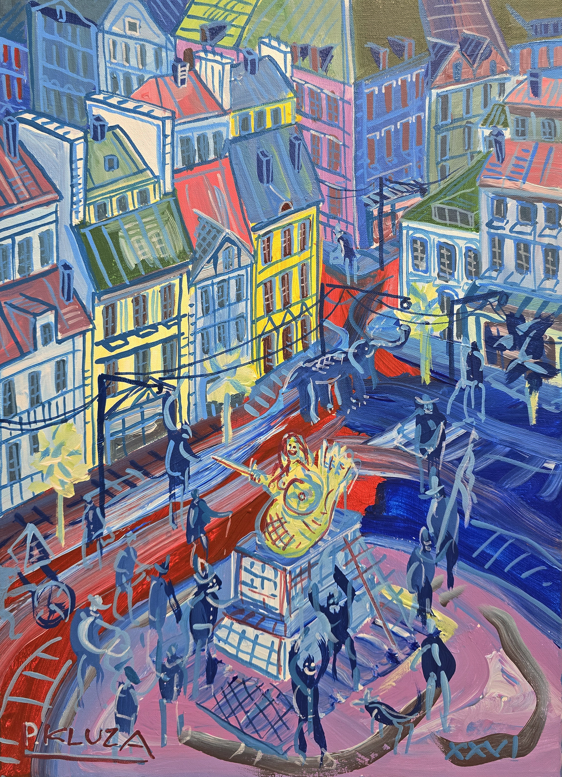 Syrenka na Starym Rynku w Warszawie &mdash; Paweł Kluza