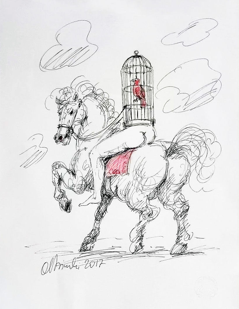 Wild Nakedness, 2017 &mdash; Rafał Olbiński