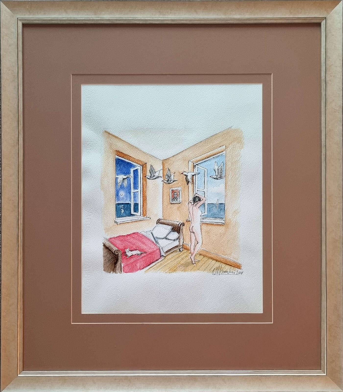 Wizyta, 2018 &mdash; Rafał Olbiński