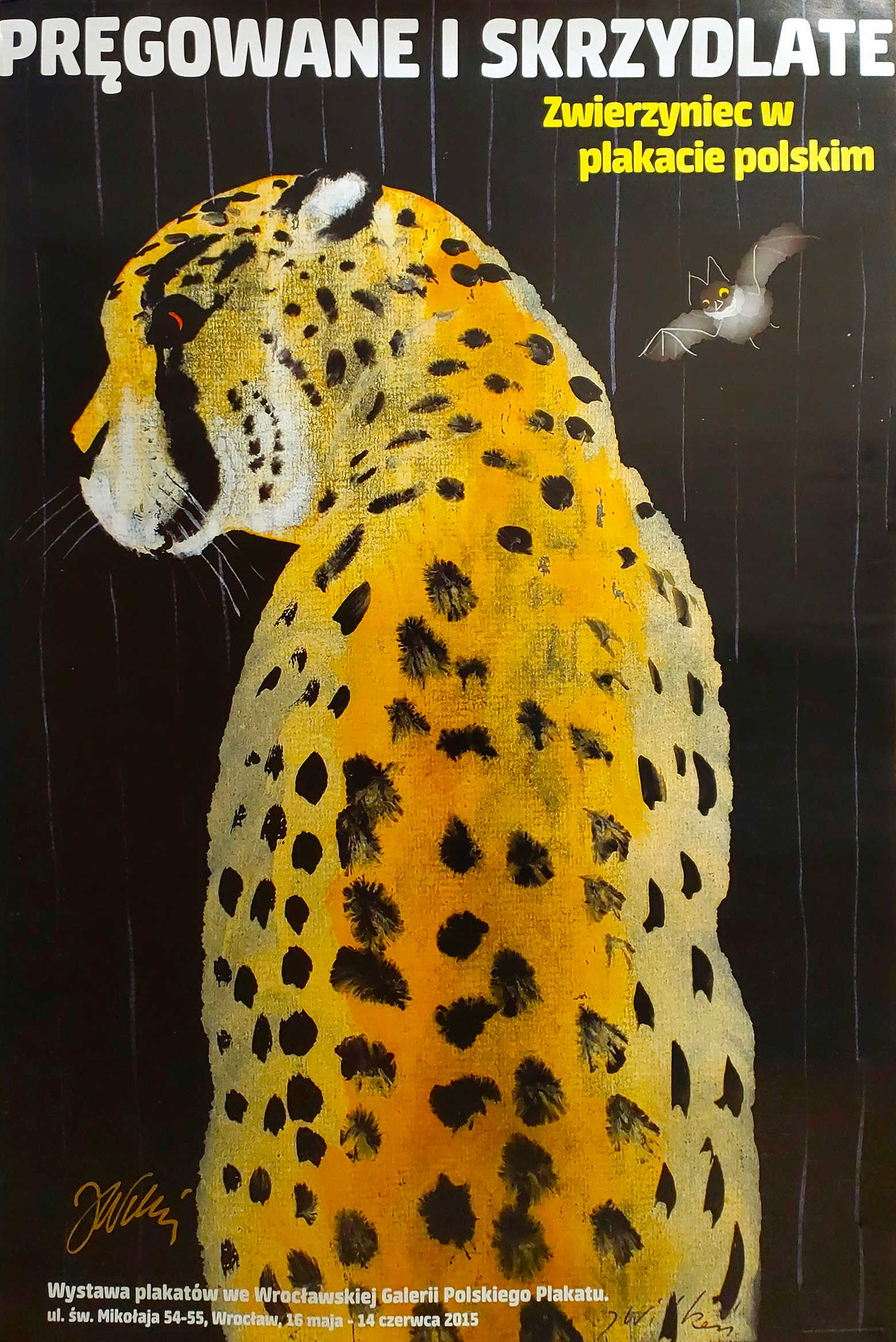 Pręgowane i Skrzydlate (sygn. przez artystę) &mdash; Józef Wilkoń