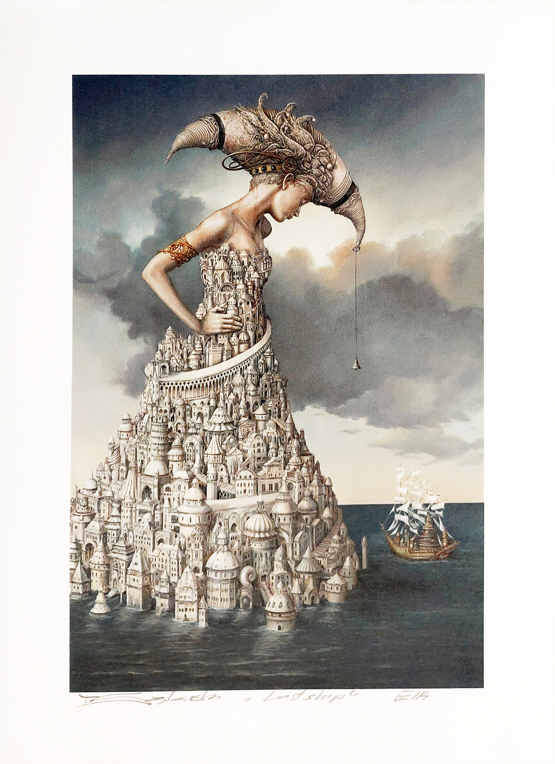 Lost Ship E/A (arkusz: 35 x 49 cm) &mdash; Tomasz Sętowski