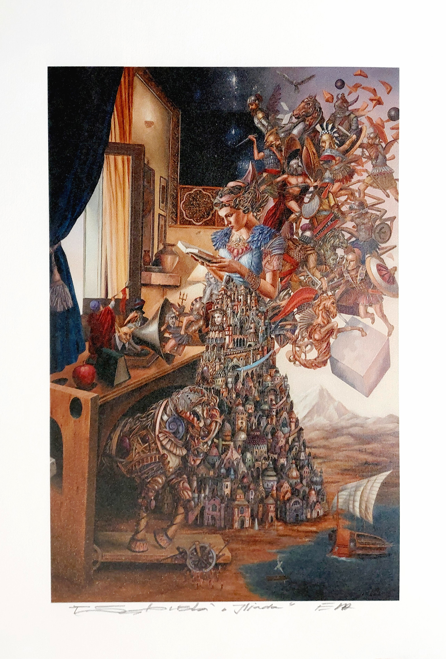 Iliada E/A (arkusz: 35 x 49 cm) &mdash; Tomasz Sętowski