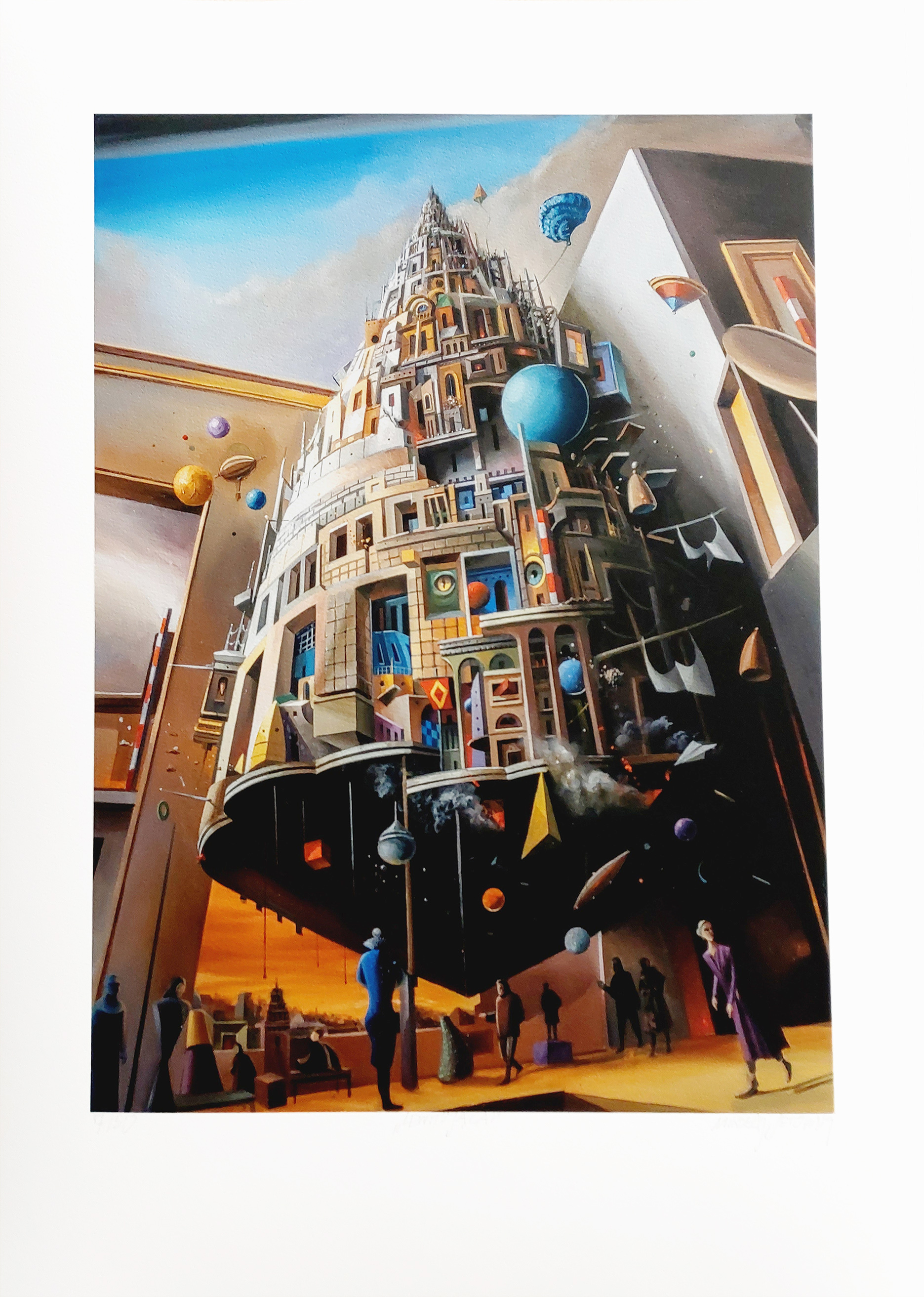 Lewitacja (ed.7/50)(ark. 70 x 92 cm) &mdash; Mikołaj Sętowski