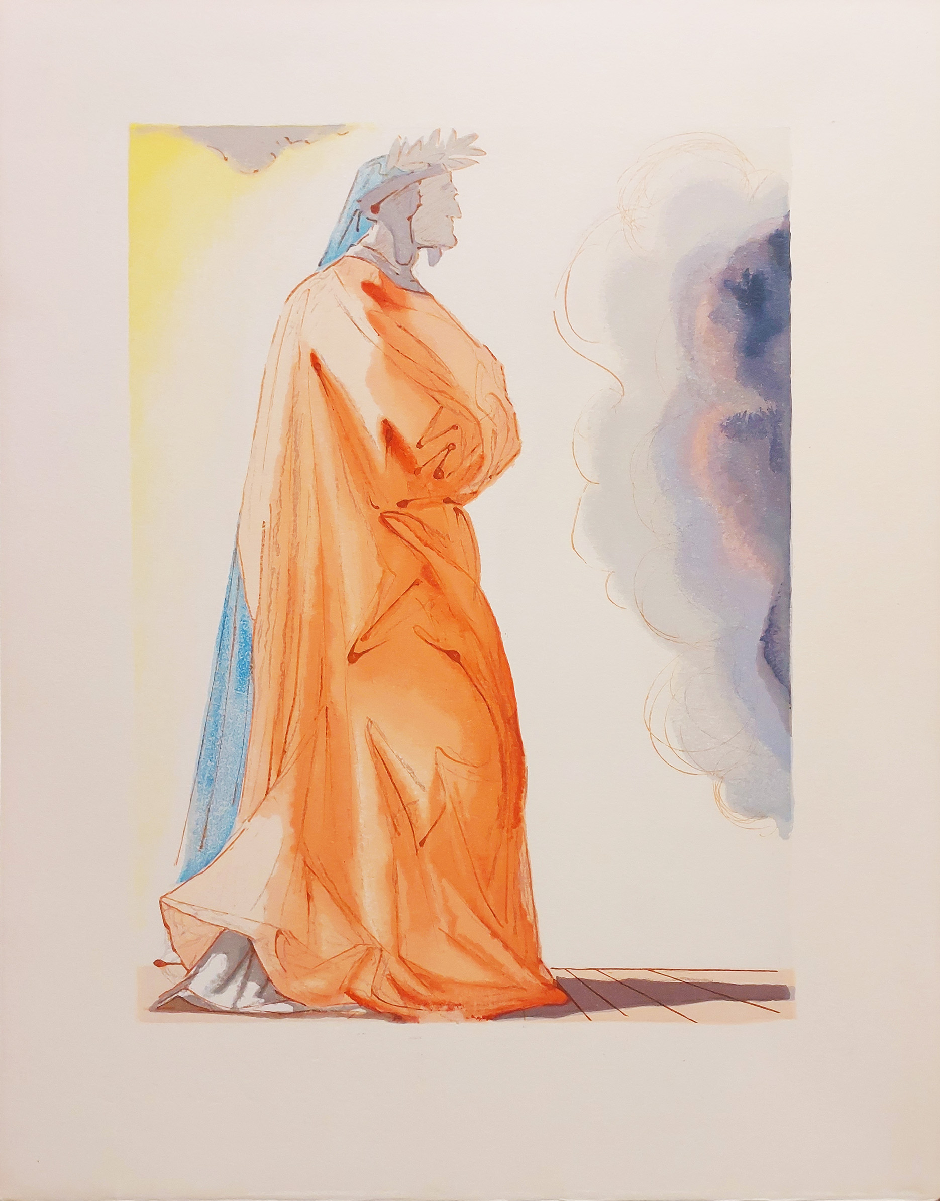 Dante, z serii Boska Komedia (Raj: Pieśń 1) &mdash; Salvador Dalí