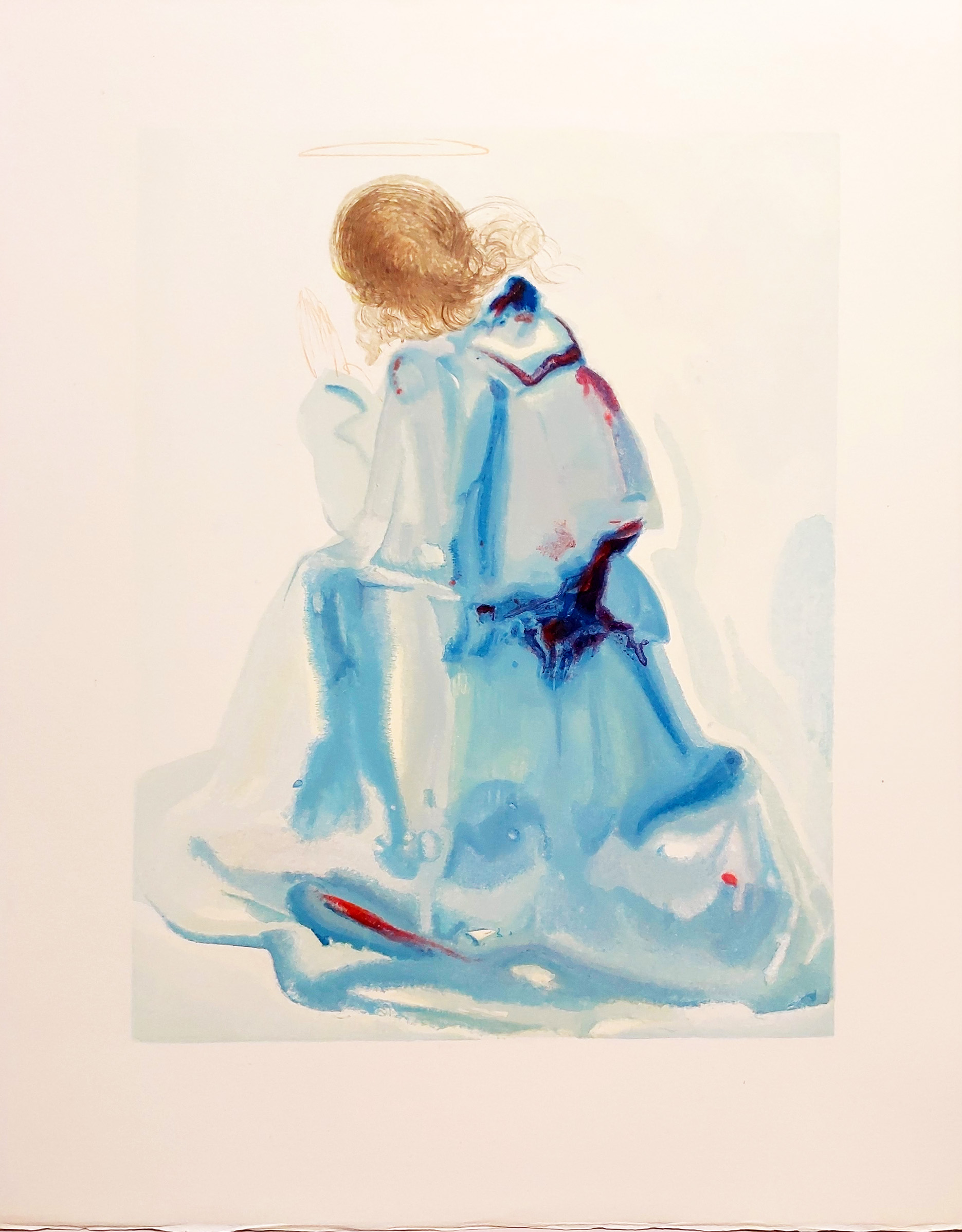 Anioł Pierwszego Nieba, z serii Boska Komedia (Raj: Pieśń 2)  &mdash; Salvador Dalí