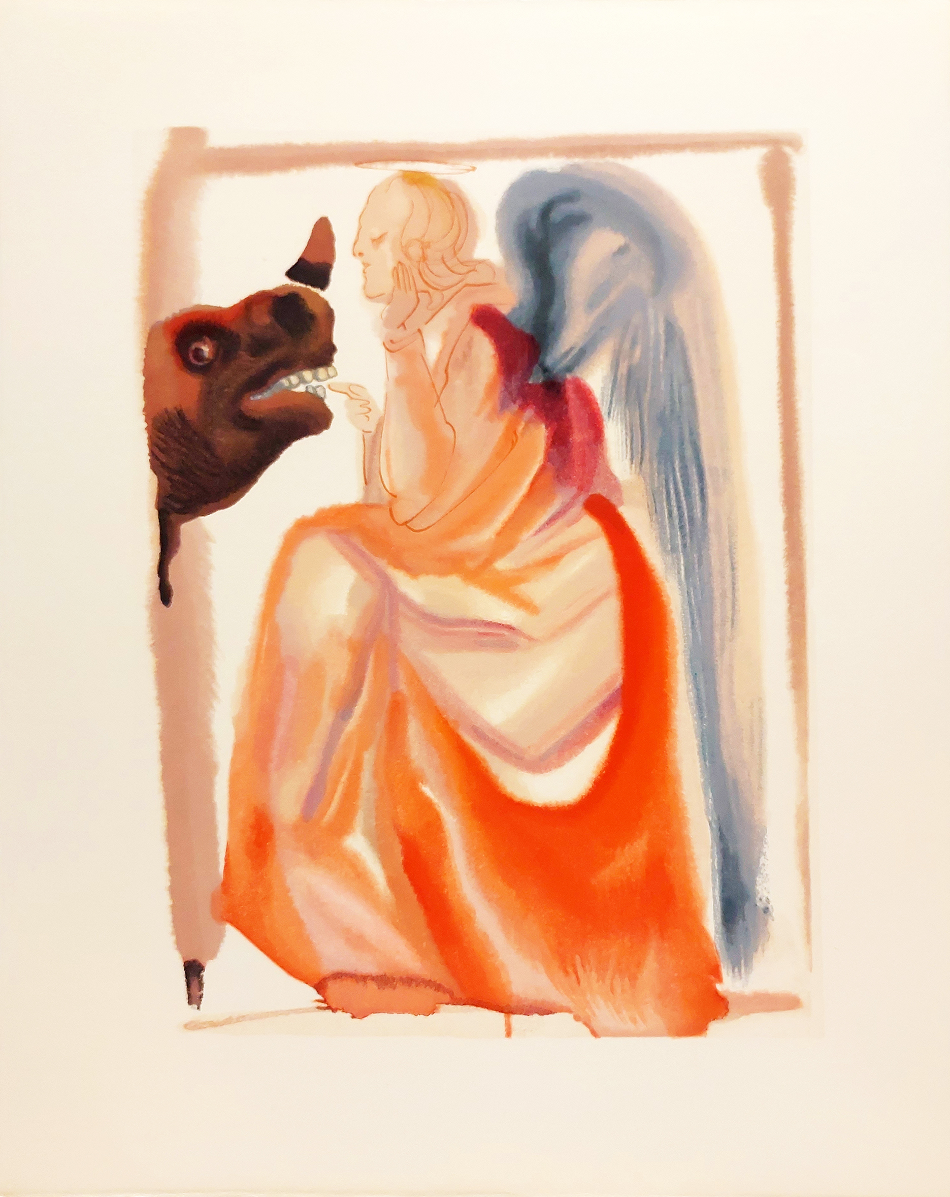 Kościół i Imperium, z serii Boska Komedia (Raj: Pieśń 6) &mdash; Salvador Dalí