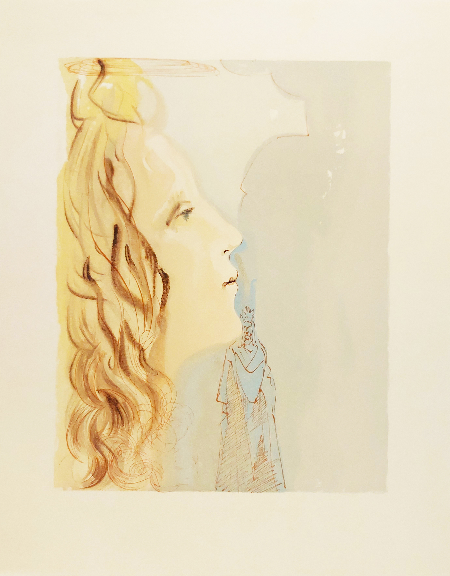 Największe piękno Beatrycze, Boska Komedia| Raj: Pieśń 8 &mdash; Salvador Dalí