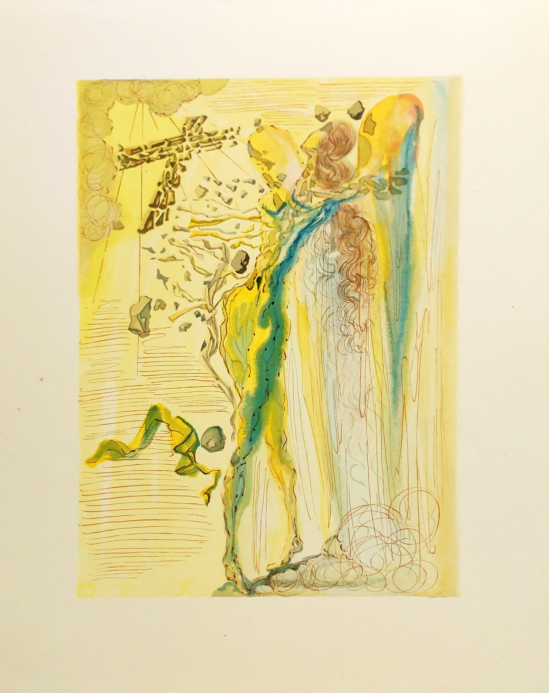 Widzenie Prapradziadka, Boska Komedia (Raj: Pieśń 15) &mdash; Salvador Dalí