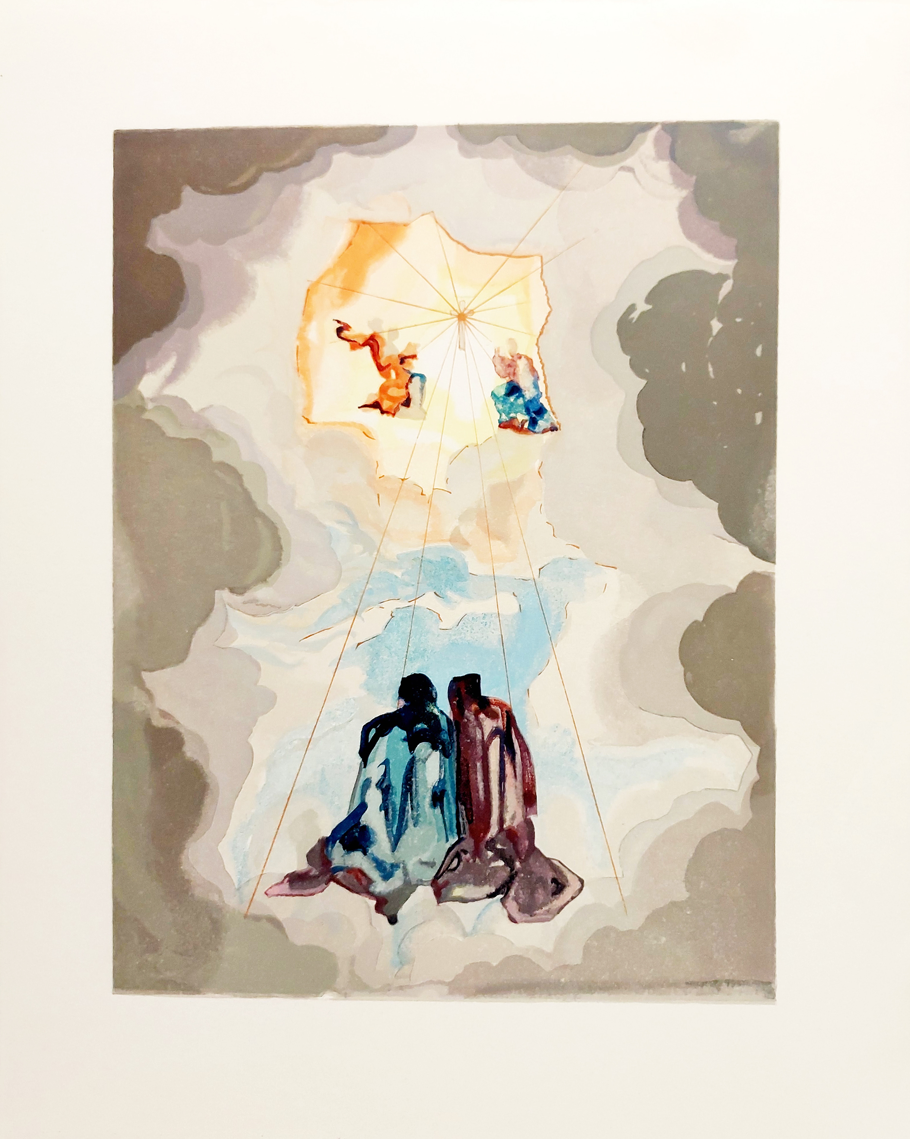 Chronologia Cacciaguida, z serii Boska Komedia (Raj: Pieśń 16) &mdash; Salvador Dalí