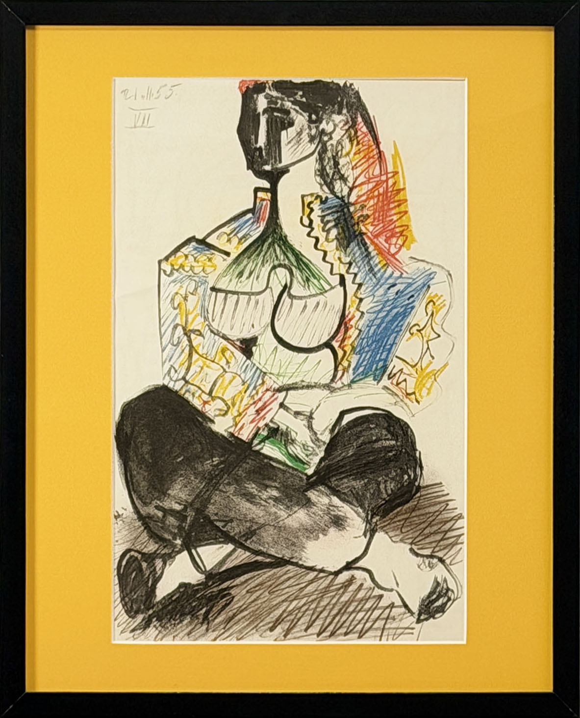Odaliska II, z cyklu „Carnet de la Californie” &mdash; Pablo Picasso