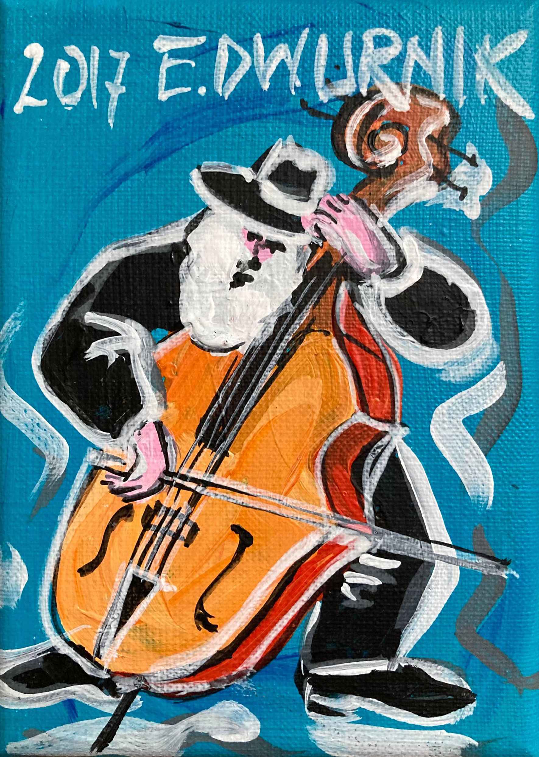 Kontrabasista &mdash; Edward Dwurnik