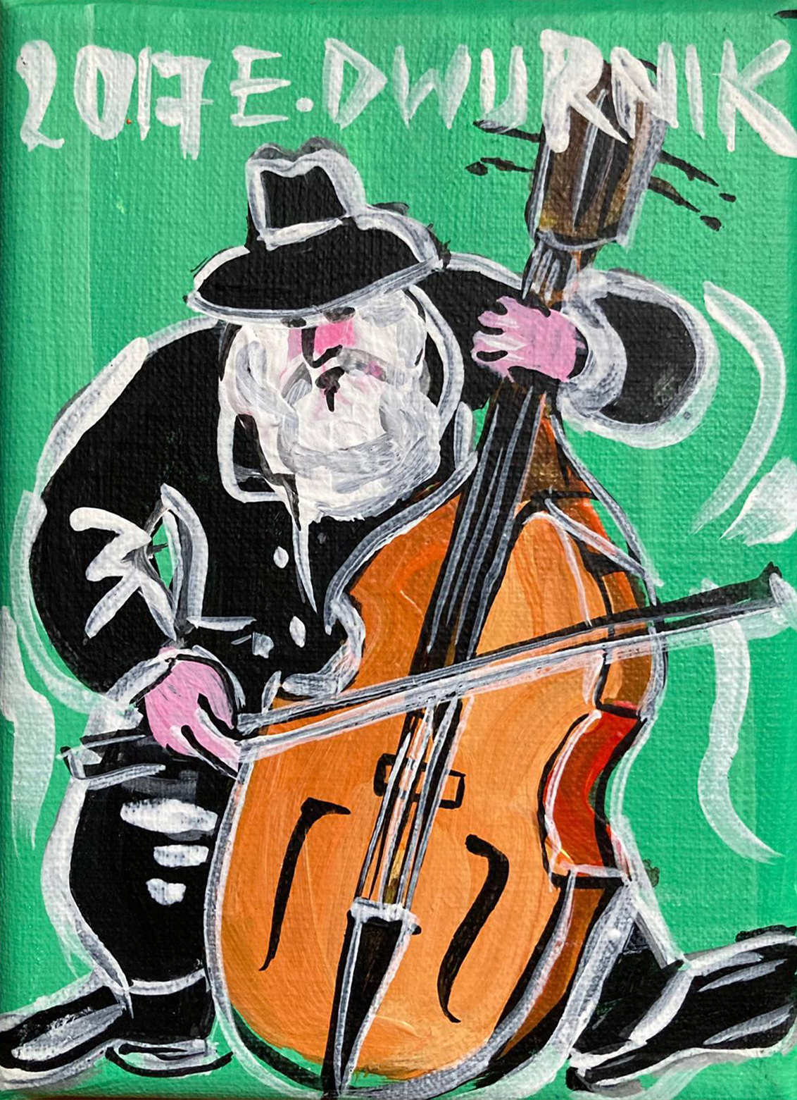 Kontrabasista &mdash; Edward Dwurnik