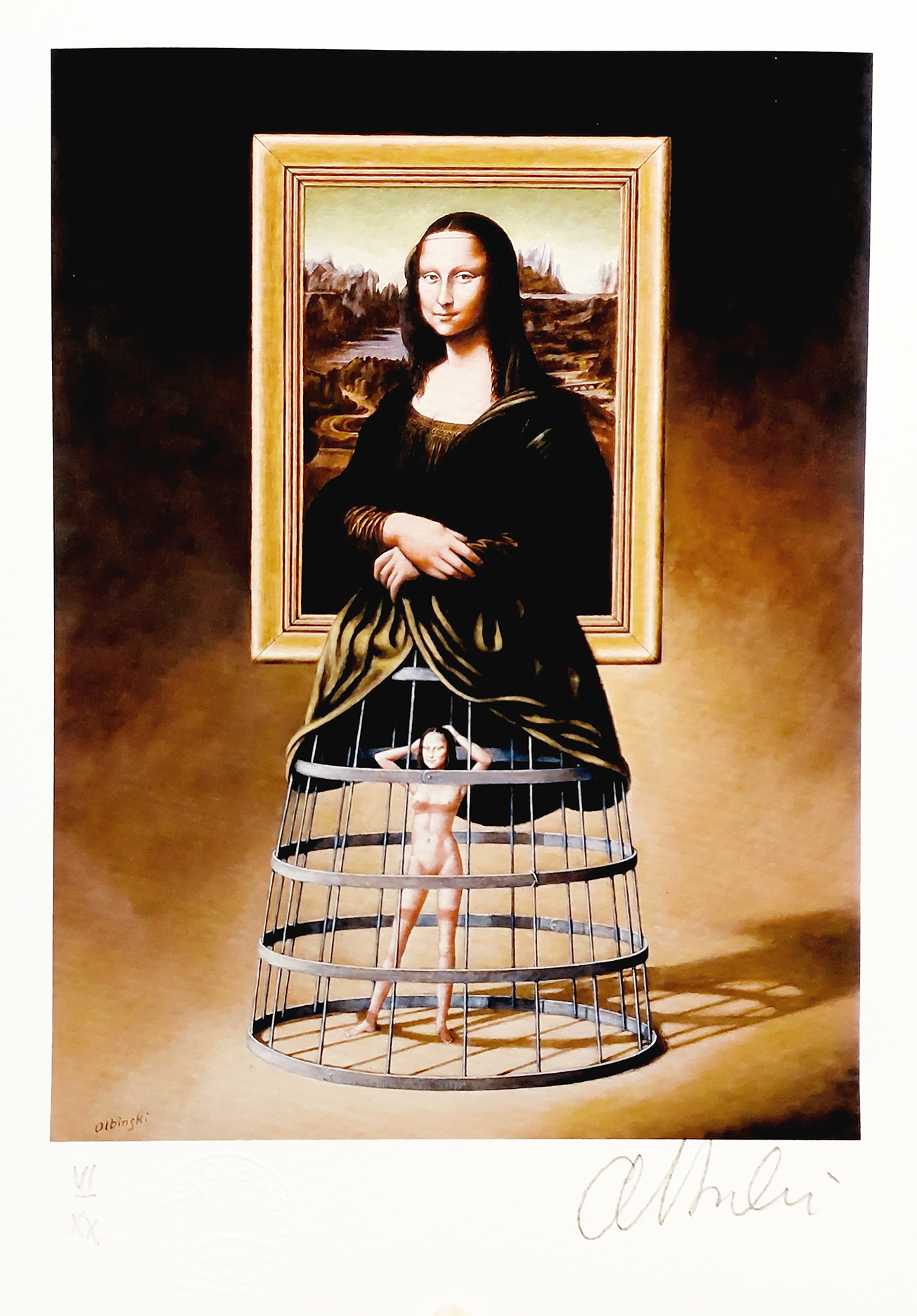 Hommage a Leonardo (Edycja VI/XX) &mdash; Rafał Olbiński